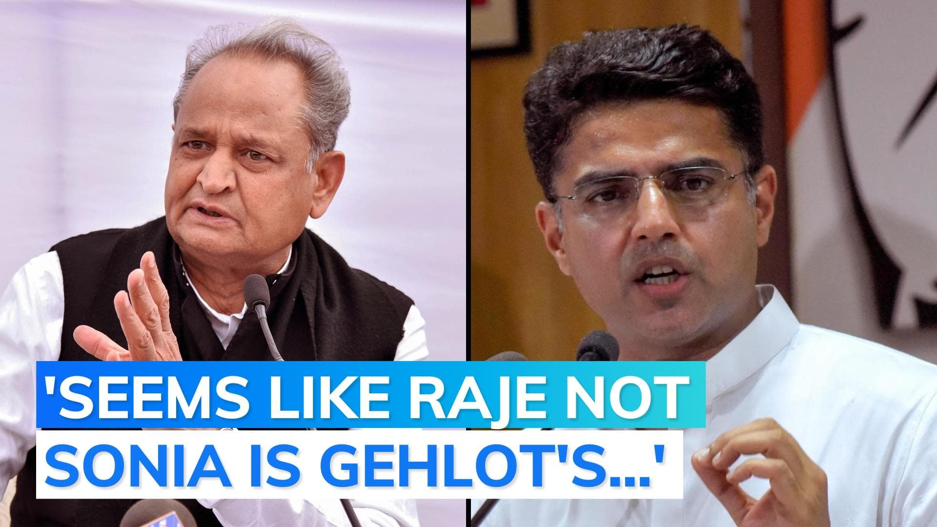 Ashok Gehlot Vs Sachin Pilot: no-holds-barred attack, Vasundhara Raje caught in crossfire