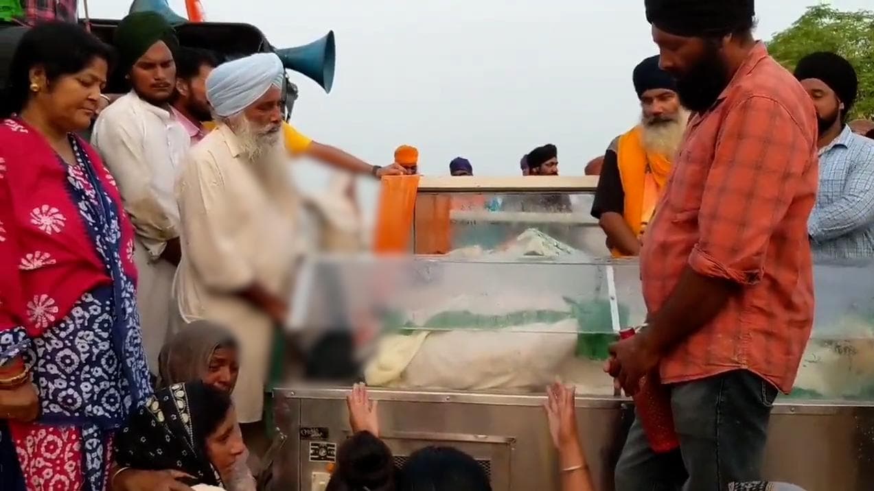 Lakhimpur Kheri: Farmers guard bodies overnight, refuse cremation till action on accused