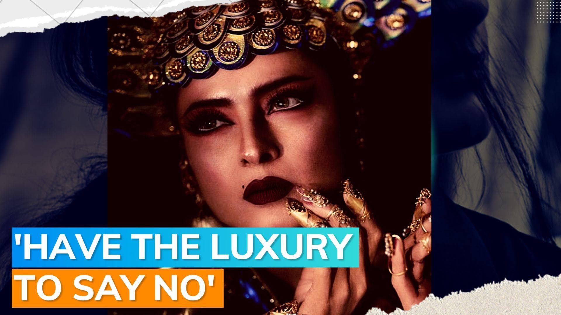 Rekha looks royal as she appears on Vogue cover; shares why she hasn't signed a film since 2014