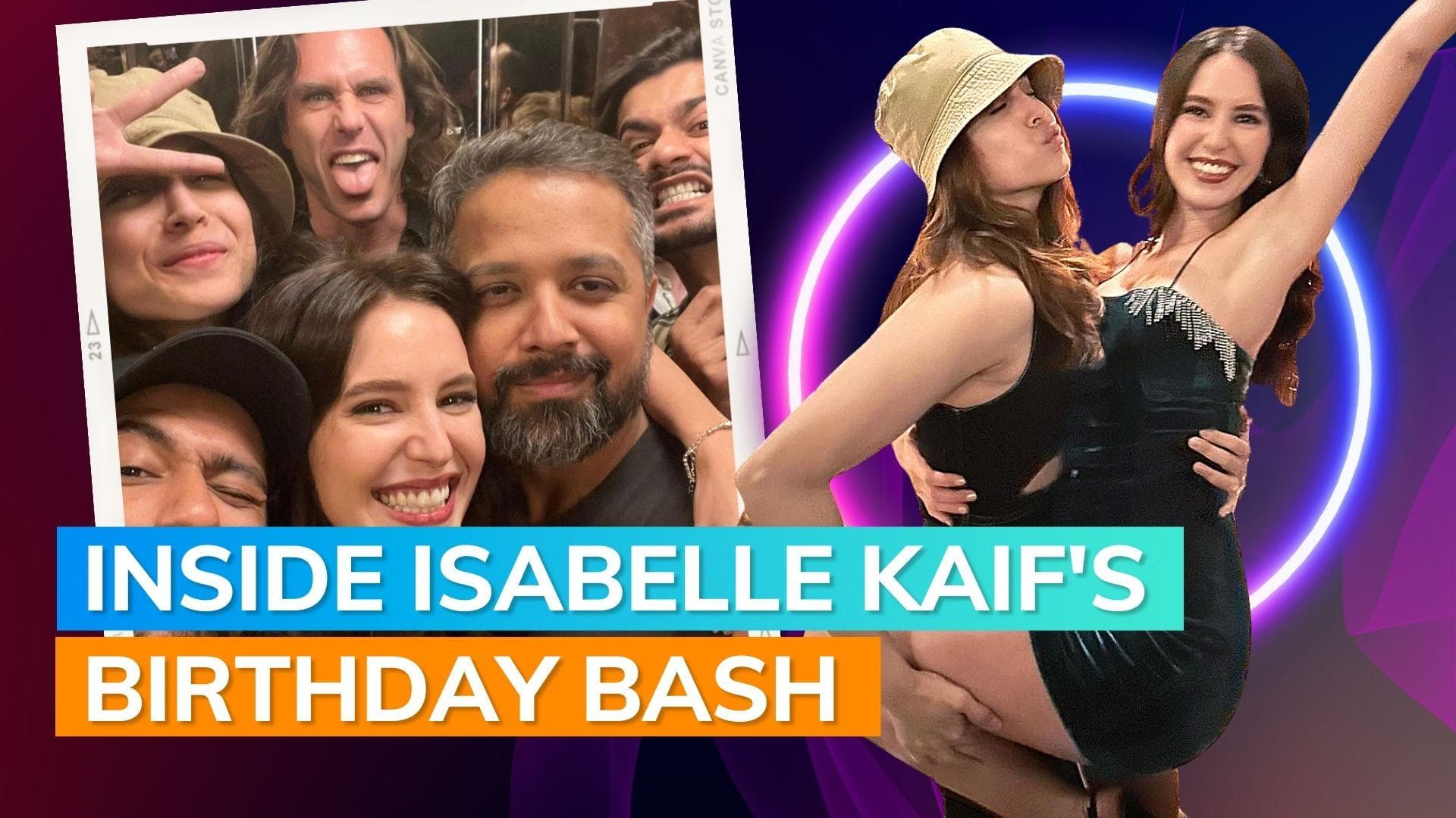 Isabelle Kaif celebrates birthday with sister Katrina, Vicky Kaushal and close friends