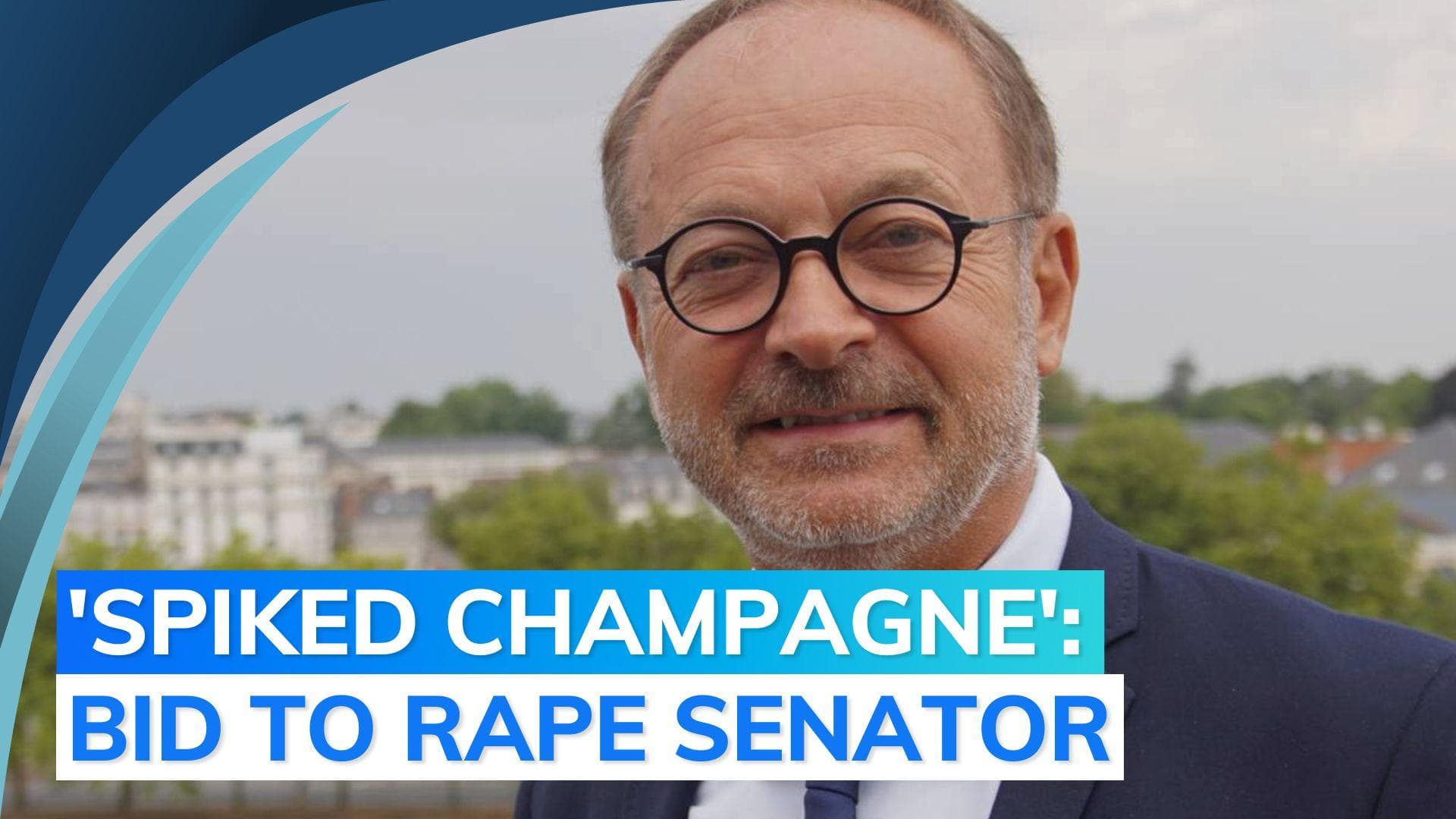 French senator accused of serving champaign with ecstasy to another lawmaker with aim to rape her 