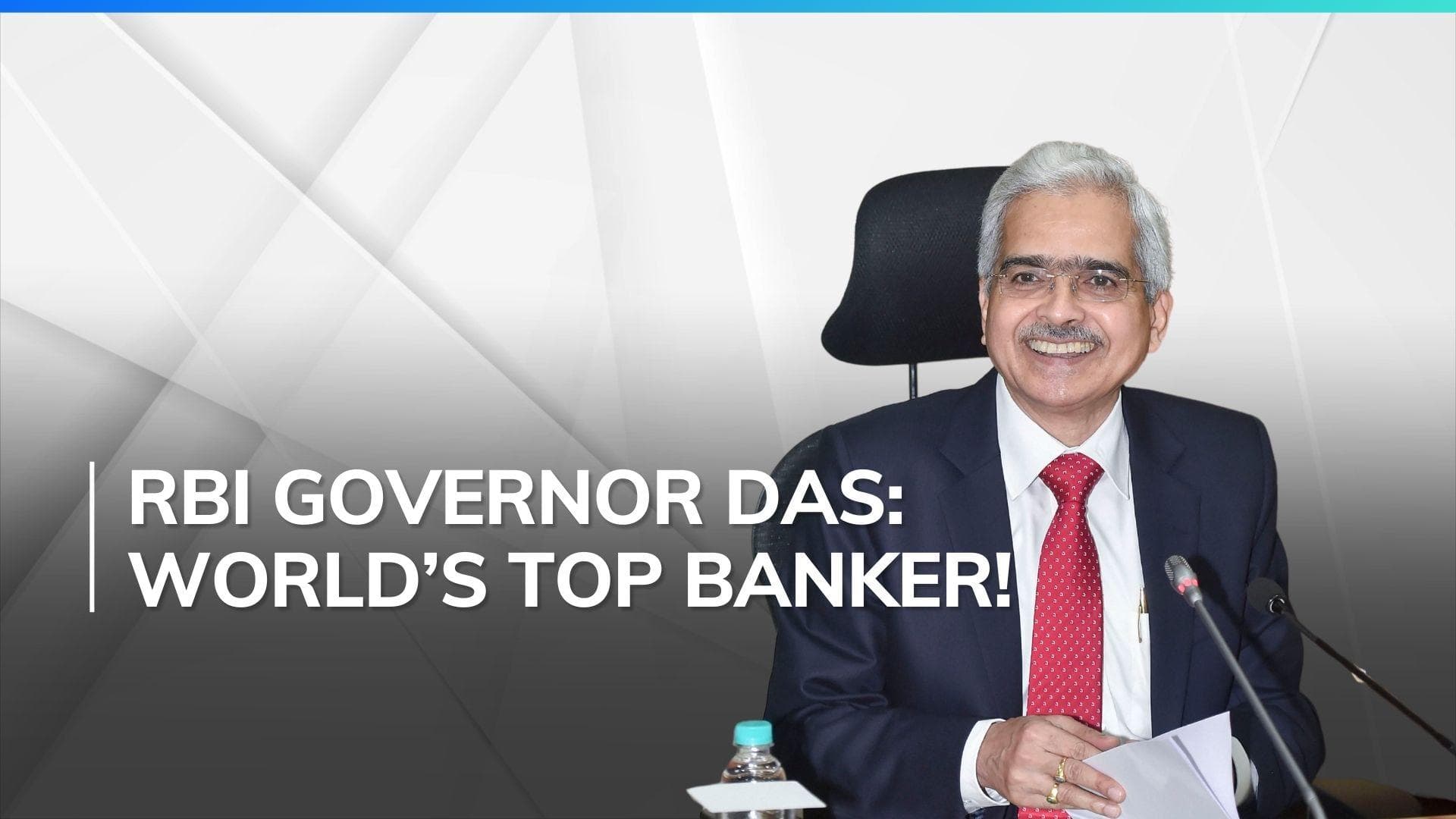 RBI Governor Shaktikanta Das ranked world's top central banker again