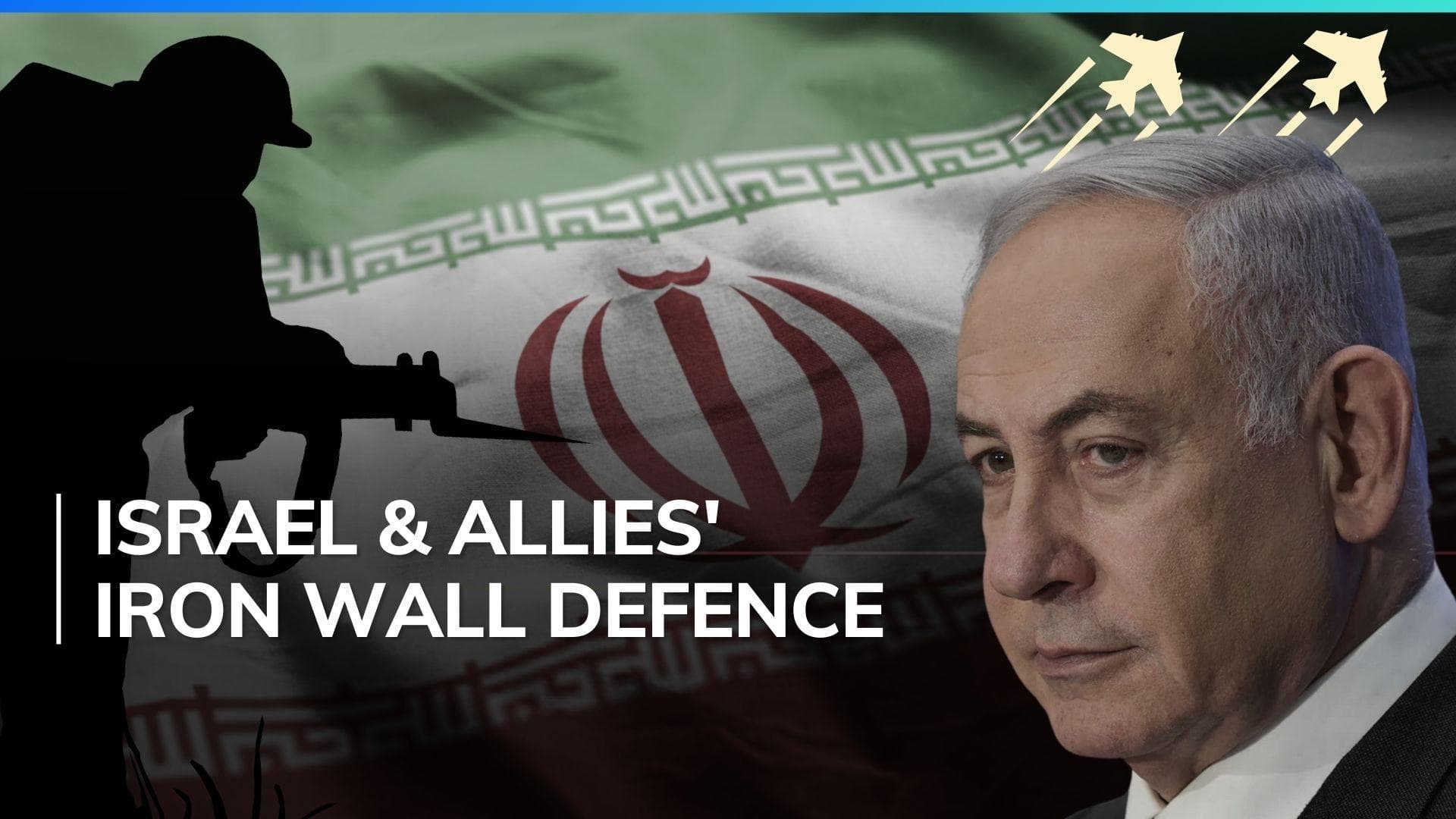 Here's how Israel and its allies countered 300 Iranian drones and missiles 