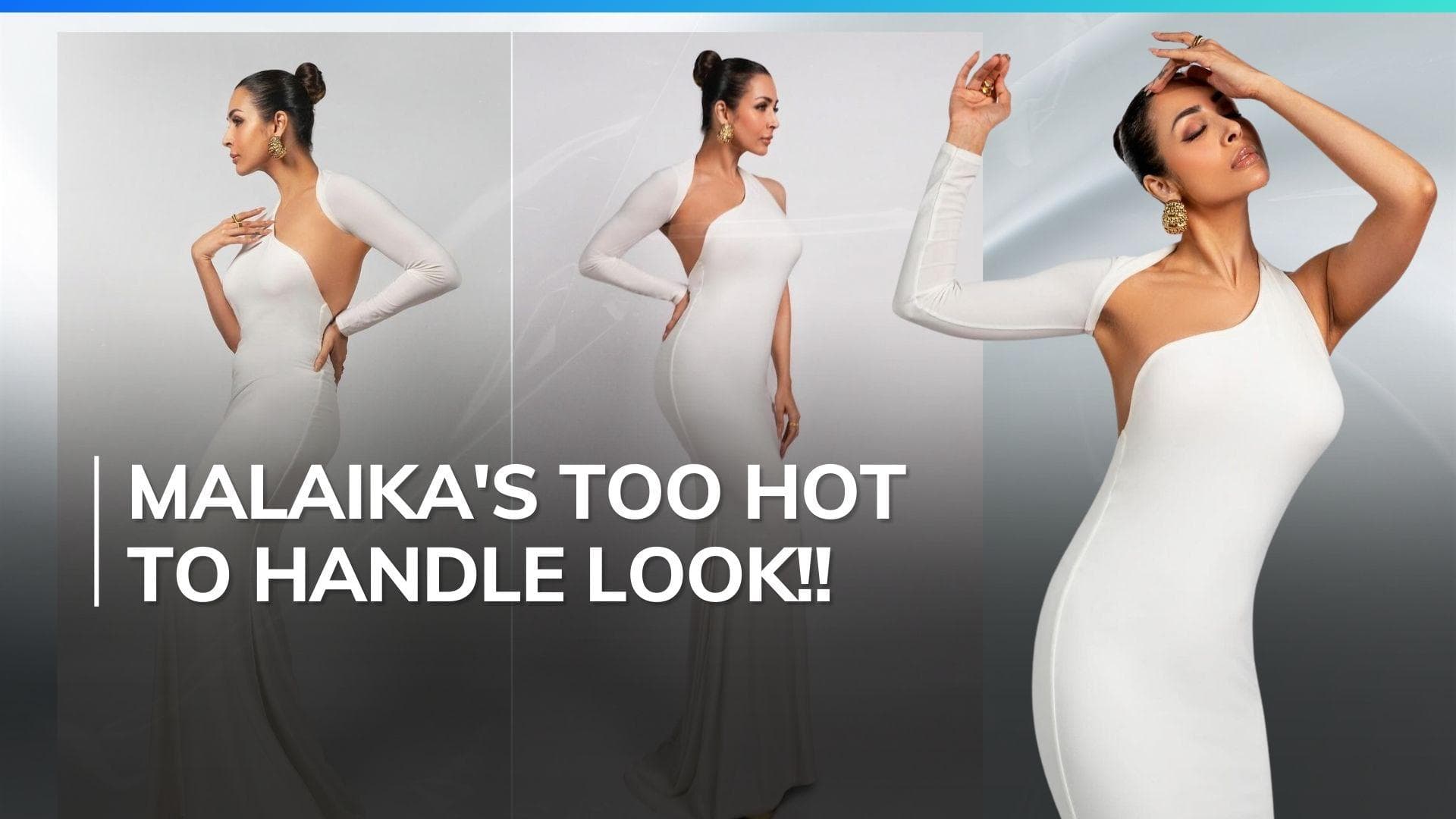 Looking for an affordable girls night outfit? Take cues from Malaika Arora's 6K white cutout dress