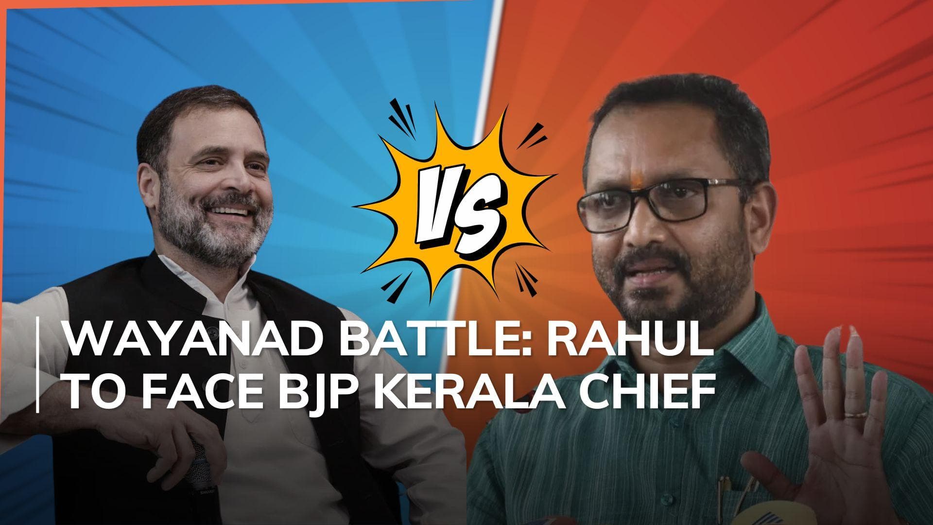 BJP fields K Surendran against Rahul Gandhi in Wayanad. Know who he is