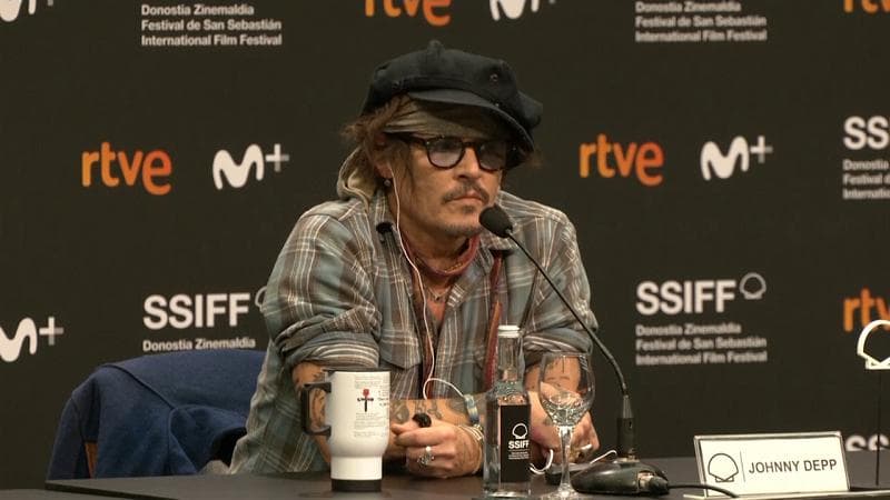 Johnny Depp says 'no one safe from cancel culture' as he accepts a lifetime achievement award