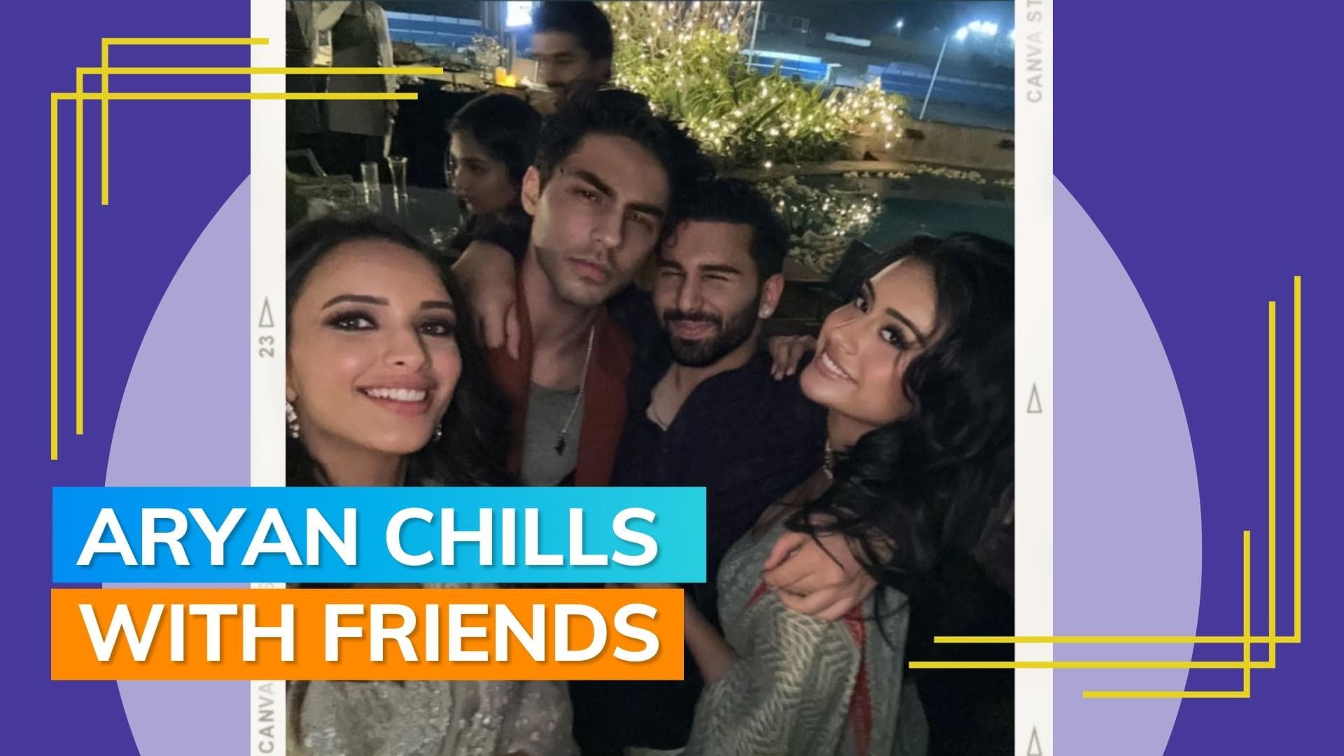 Aryan Khan parties with Nysa Devgan and Tripti Dimri during Diwali festivities; picture goes viral 