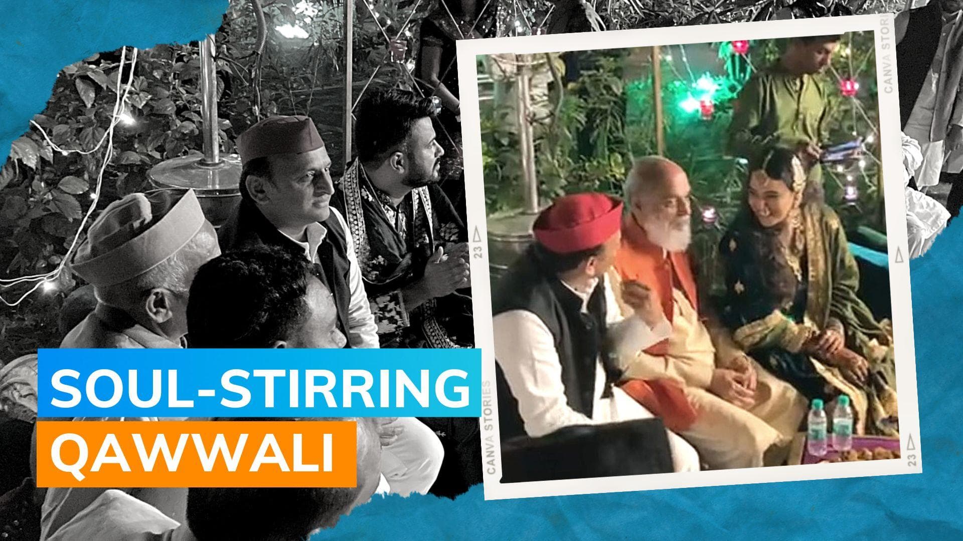 Swara Bhasker-Fahad Ahmad host qawwali night; Samajwadi leader Akhilesh Yadav attends: watch