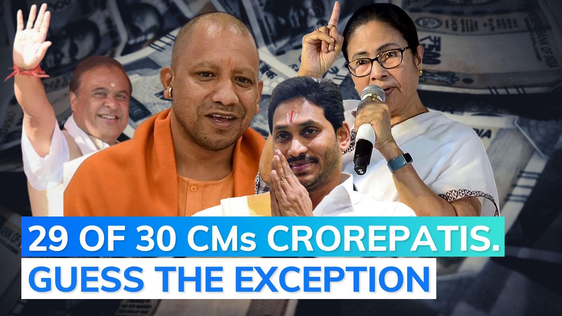 29 of 30 state CMs crorepatis; the richest is...: ADR report