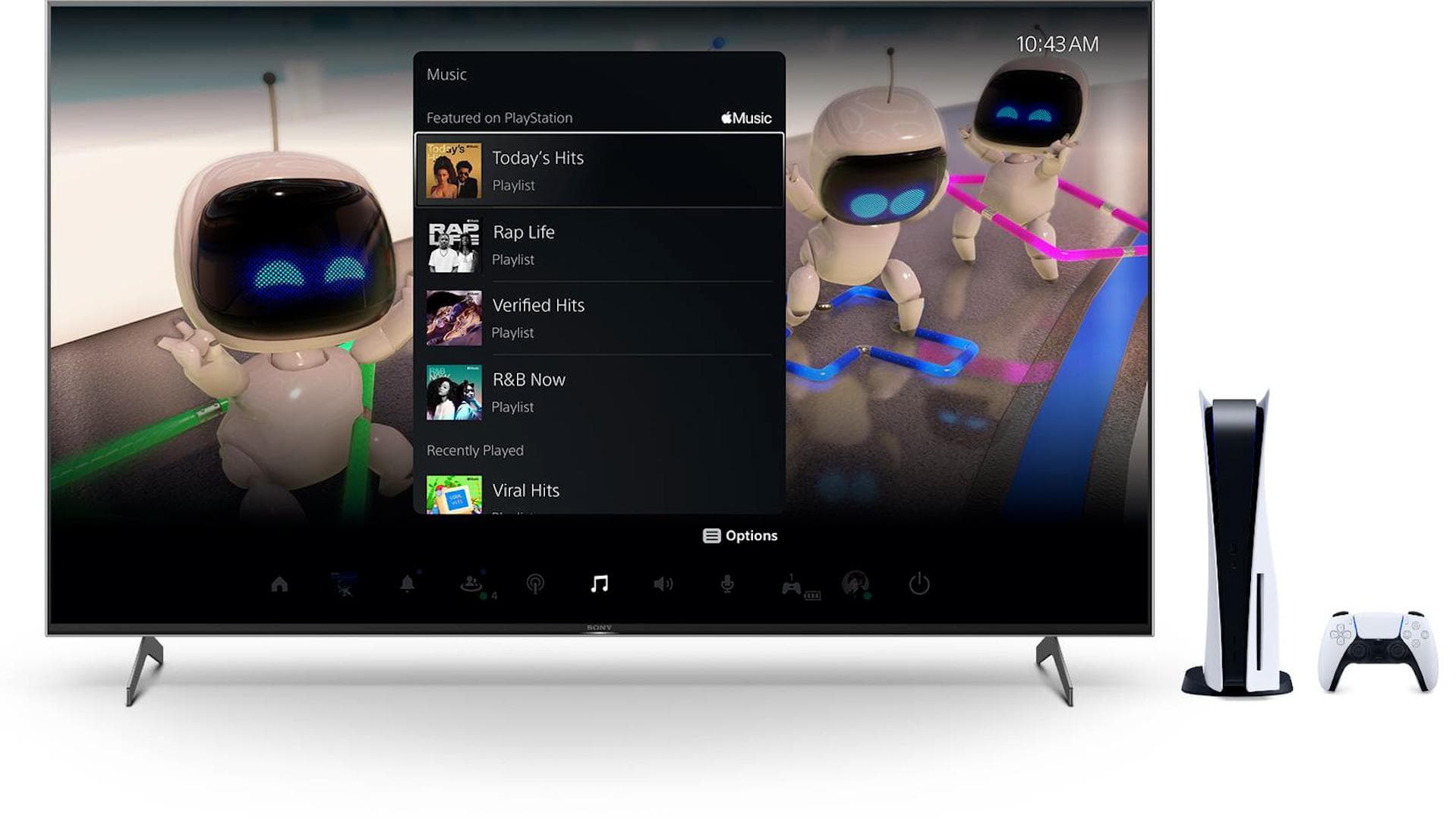 Apple Music app now available for PS5