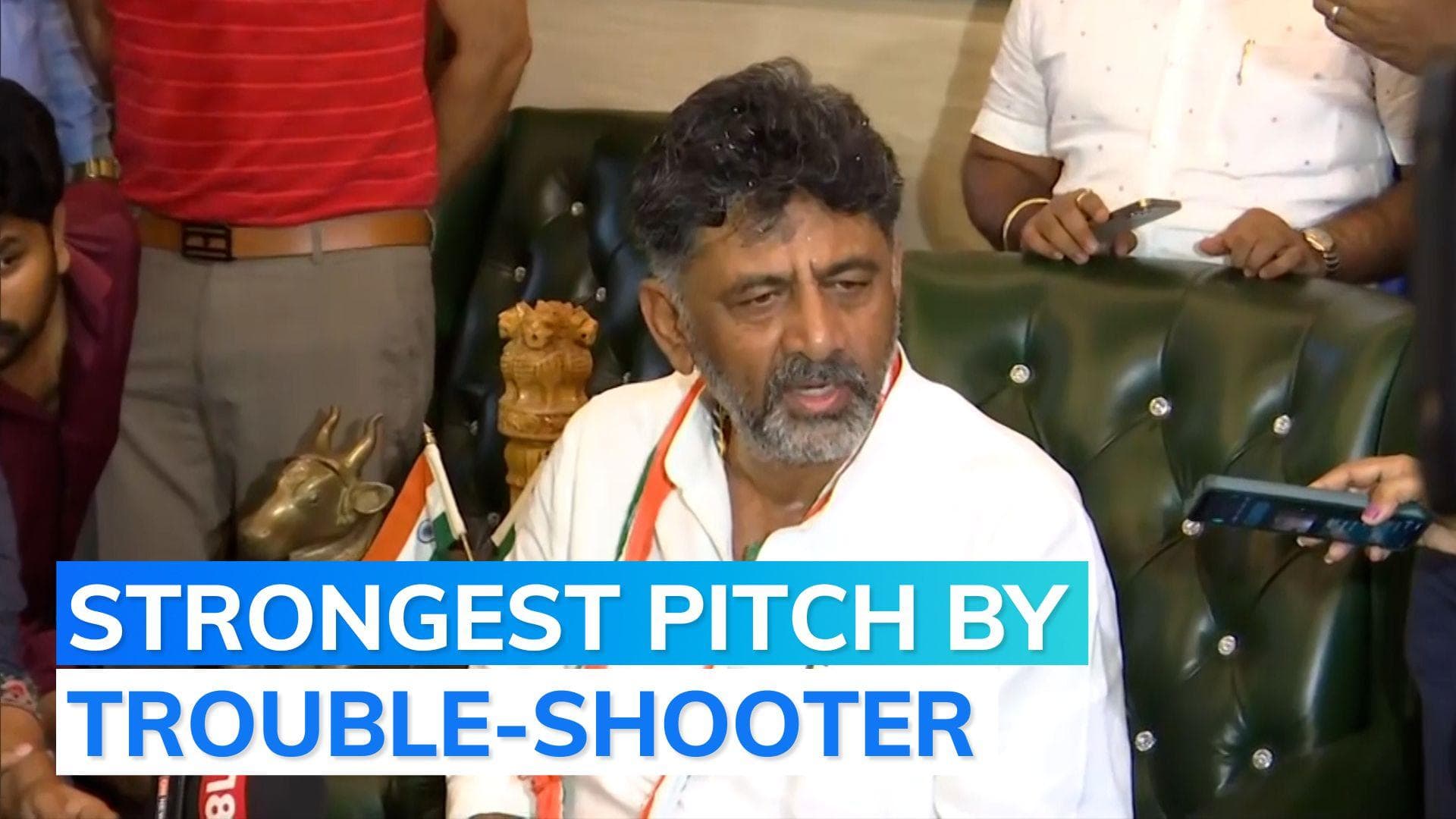 'My aim was to deliver Karnataka and I did it': DK Shivakumar ahead of meeting Cong leadership