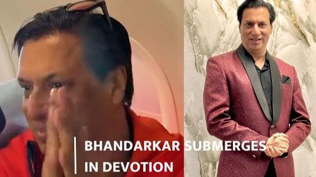 Madhur Bhandarkar, enroute to Ayodhya, chants Hanuman Chalisa inside a plane: 'Excitement is palpable'