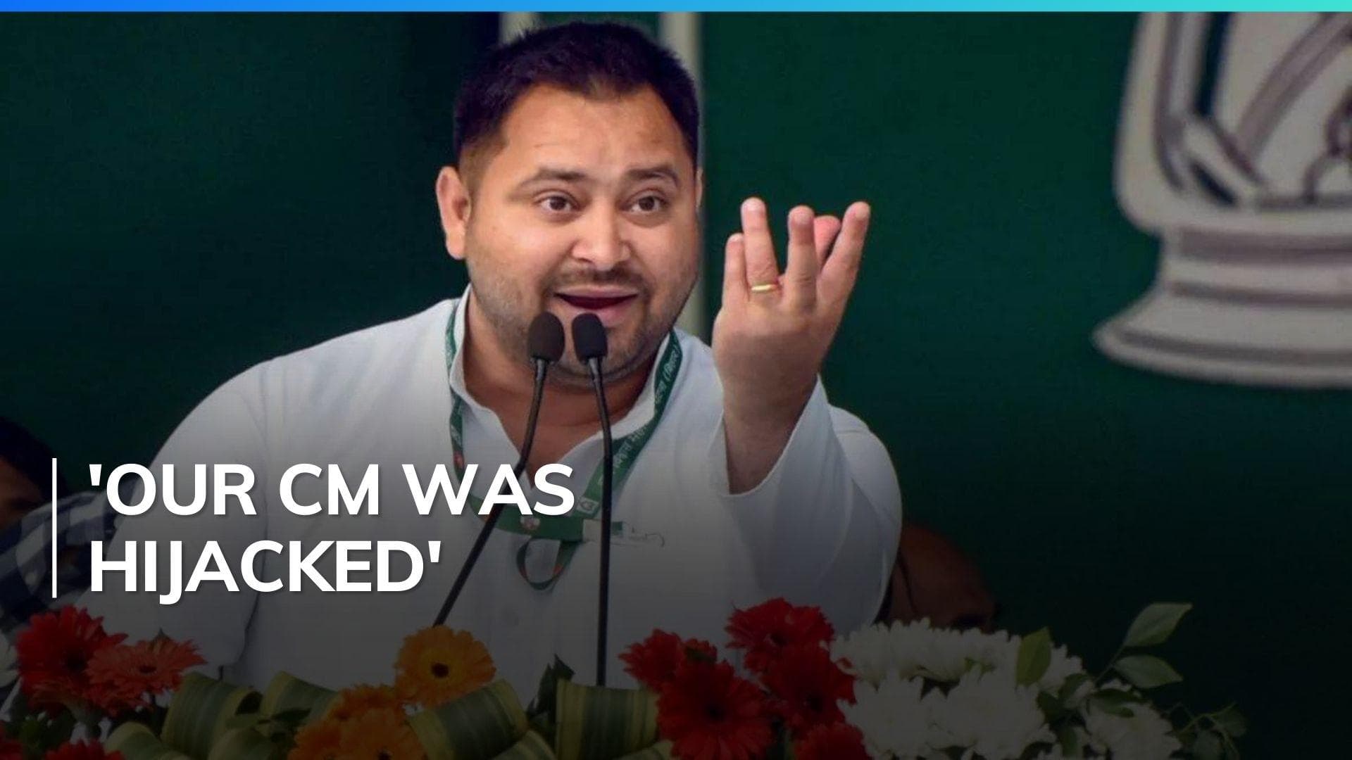 'Humare chacha ji palat gaye': Tejashwi Yadav claims Nitish Kumar 'hijacked' from alliance