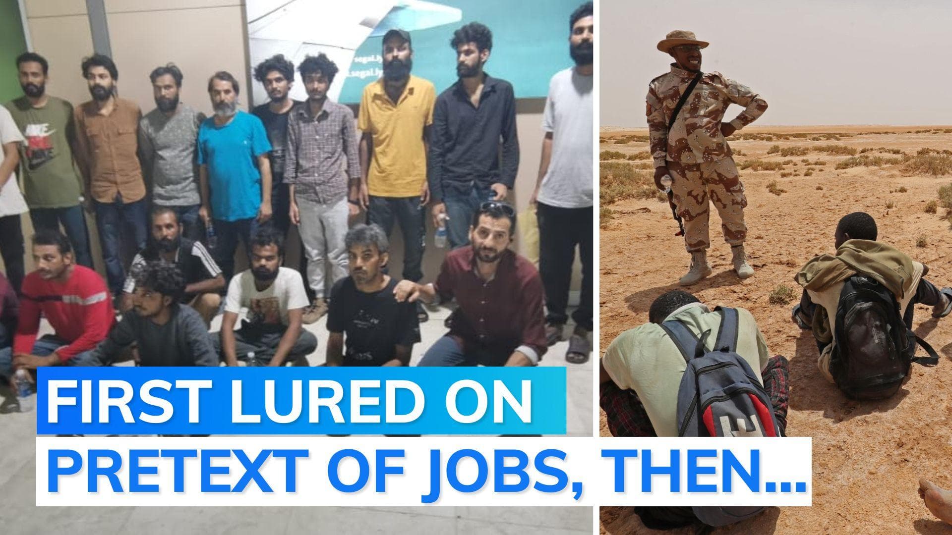 17 Indian youths held captive by armed group in Libya brought back