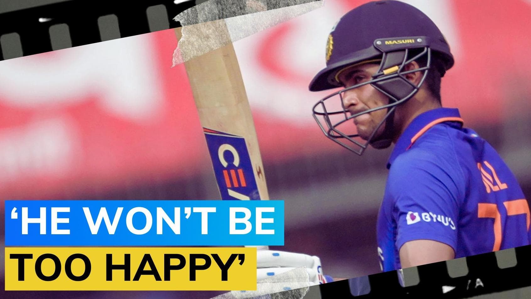 Who is Shubman Gill's 'hard taskmaster'? 