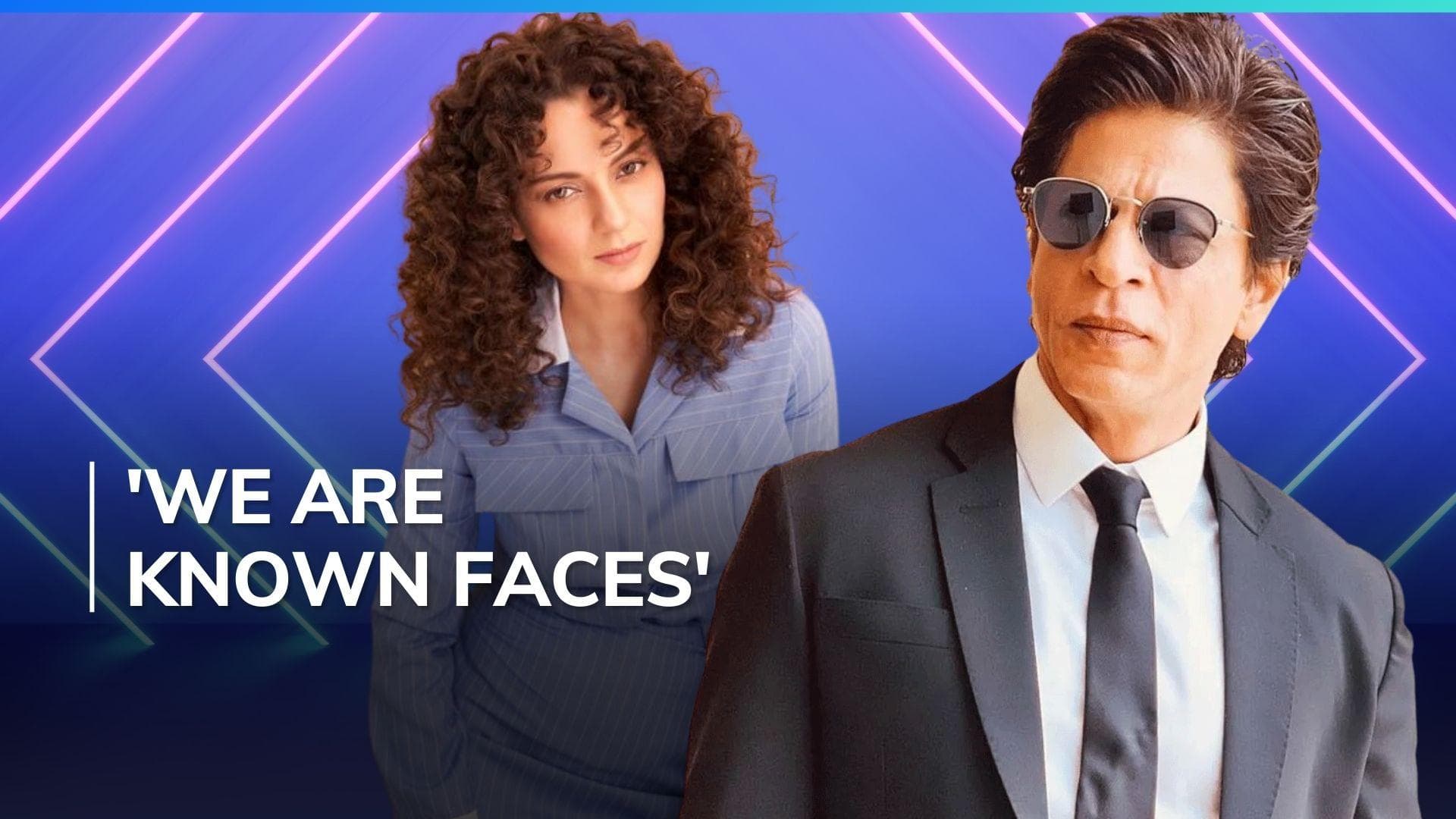 Kangana Ranaut compares herself to Shah Rukh Khan, says they are ‘the last generation of stars’