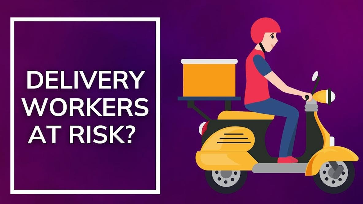 Instant food delivery raises questions on delivery risks for workers