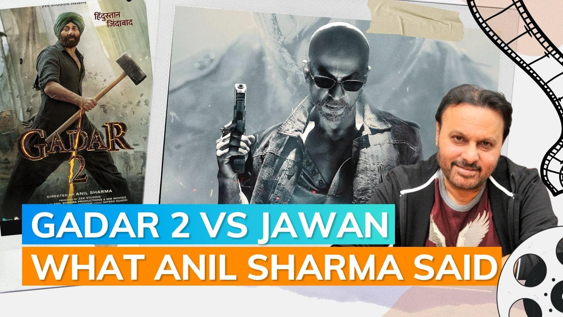 'Gadar 2' director Anil Sharma shares thoughts on his film getting tough competition from 'Jawan'