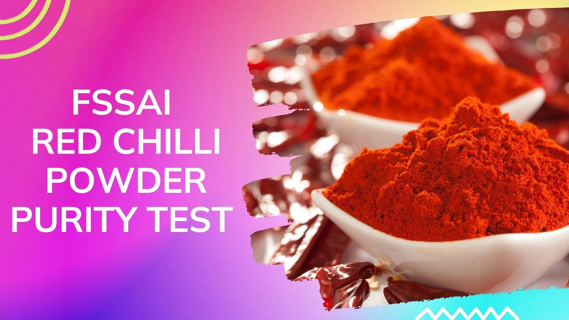 FSSAI hack 101: Here’s how to check adulteration in red chilli powder at home