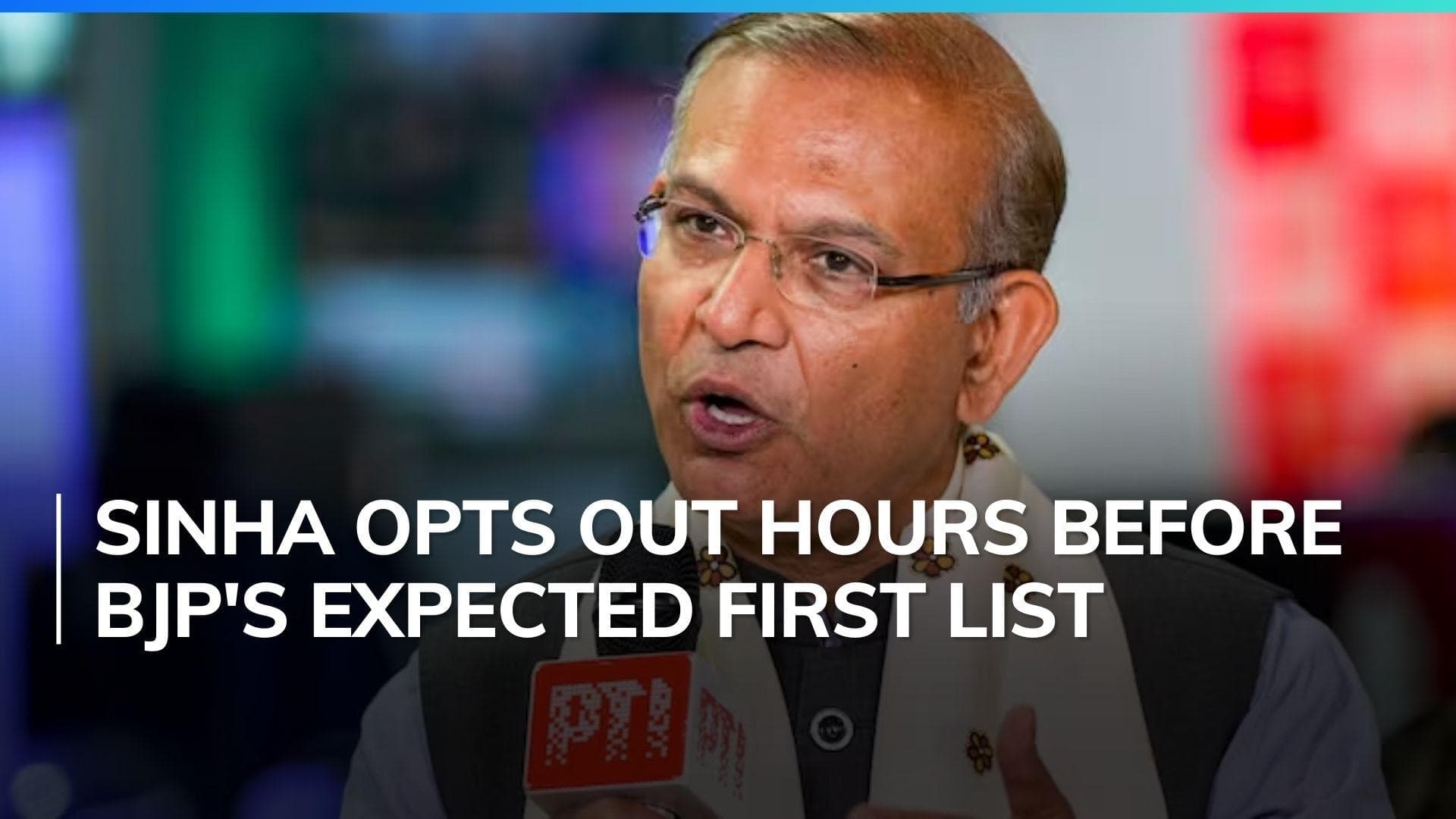 After Gambhir, Jayant Sinha announces exit from Lok Sabha polls 