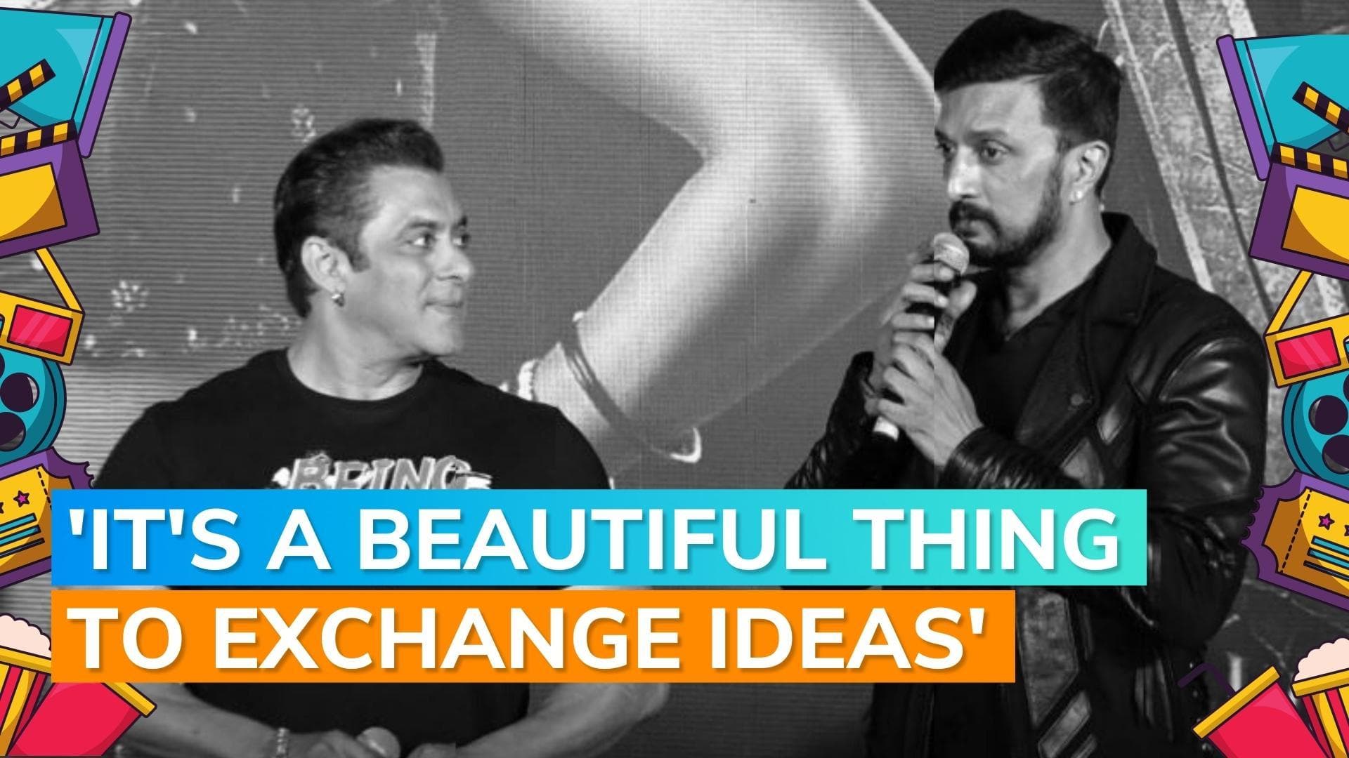 Kiccha Sudeep and Salman Khan share thoughts on North Vs South debate 