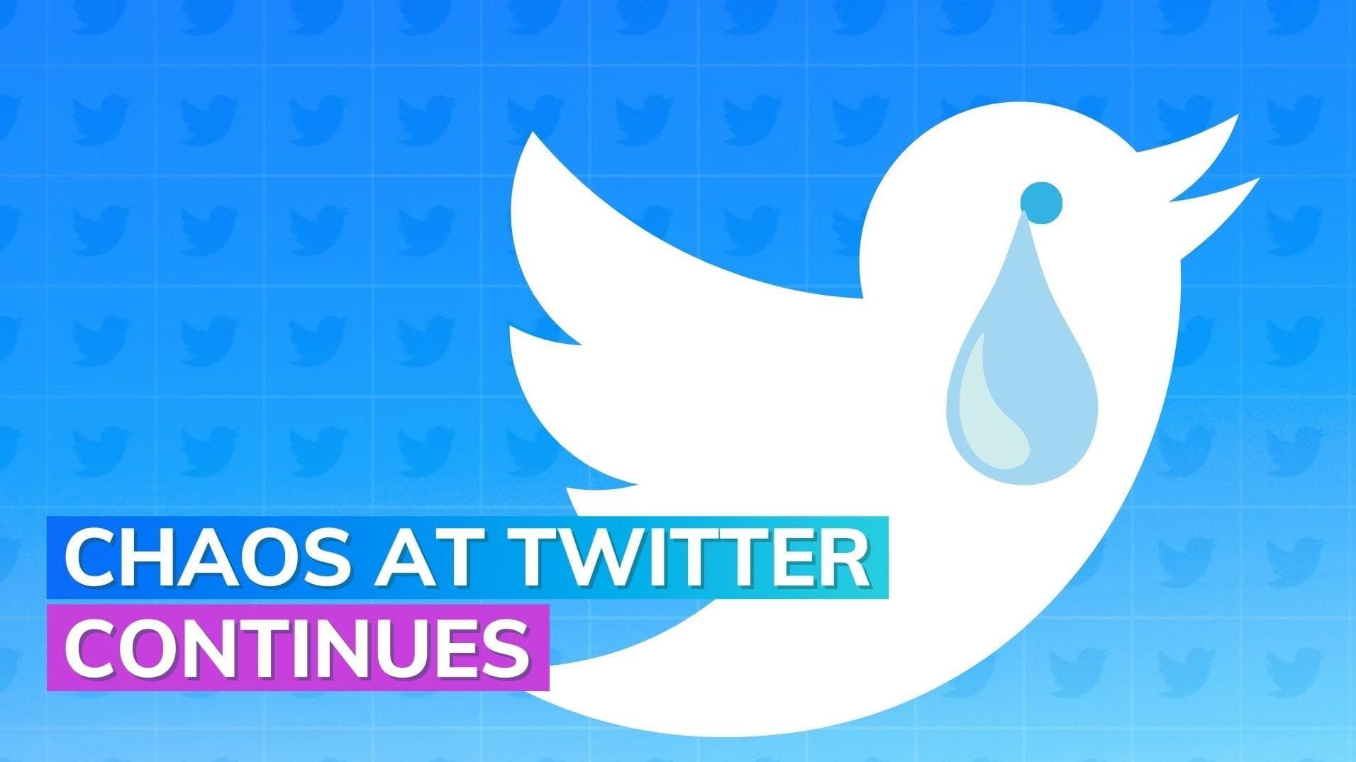 Twitter chaos continues; shuts offices after wave of resignations hit