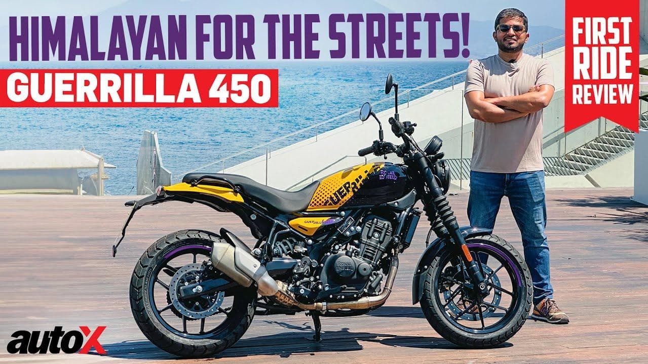 Royal Enfield Guerrilla 450 review | It is a Himalayan for the Hooligan! | autoX