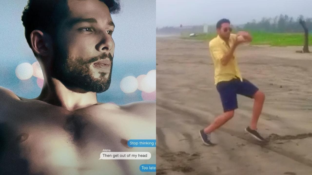 Siddhant Chaturvedi syncs his steps to 'Gehraiyaan' title track