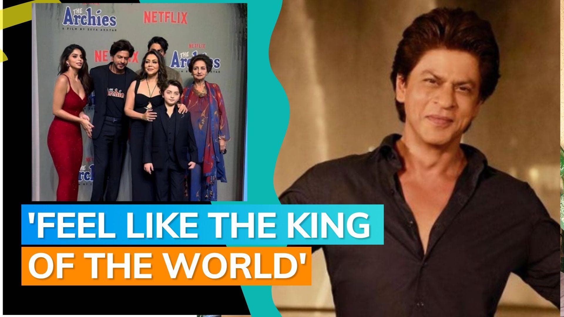 Shah Rukh Khan shares how he feels about Suhana Khan's debut in 'The Archies': 'lovely to see... '