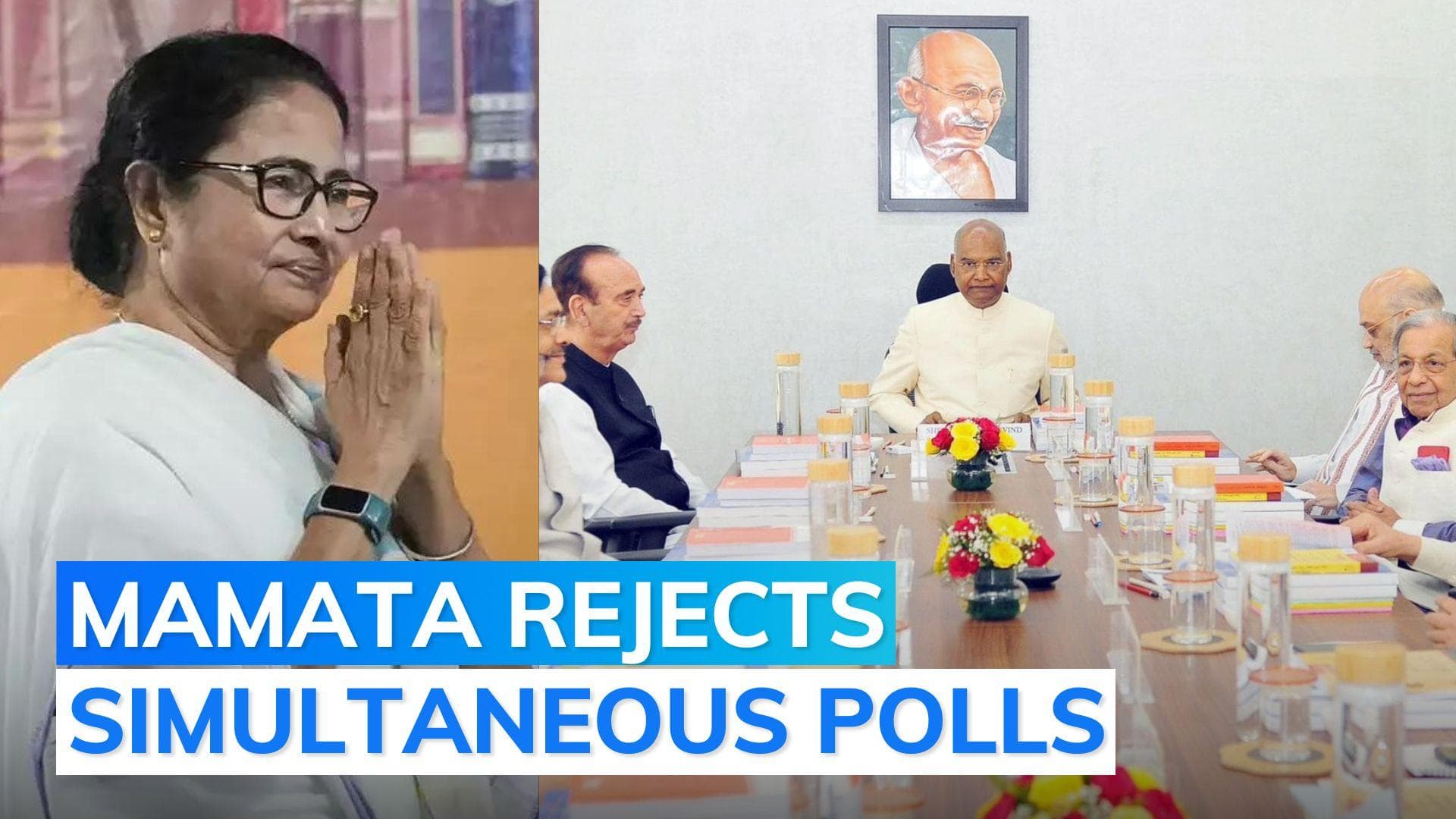 Mamata Banerjee writes to panel against 'One Nation, One Election' 