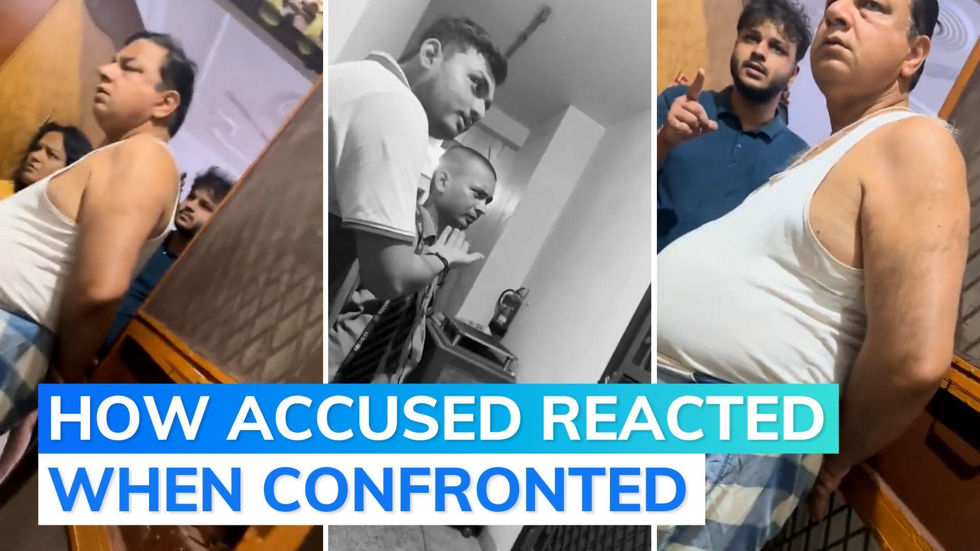 Delhi: man thrashes security guard over parking issue, his parents defend