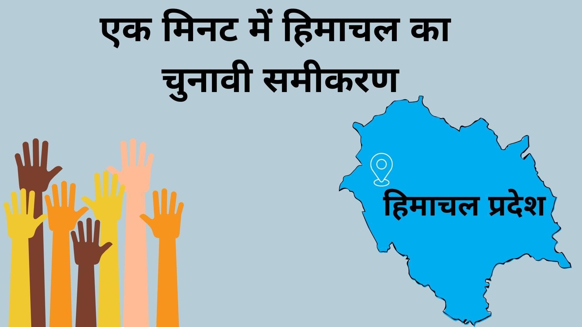 Himachal Pradesh Election: एक मिनट में समझिए हिमाचल का चुनावी समीकरण