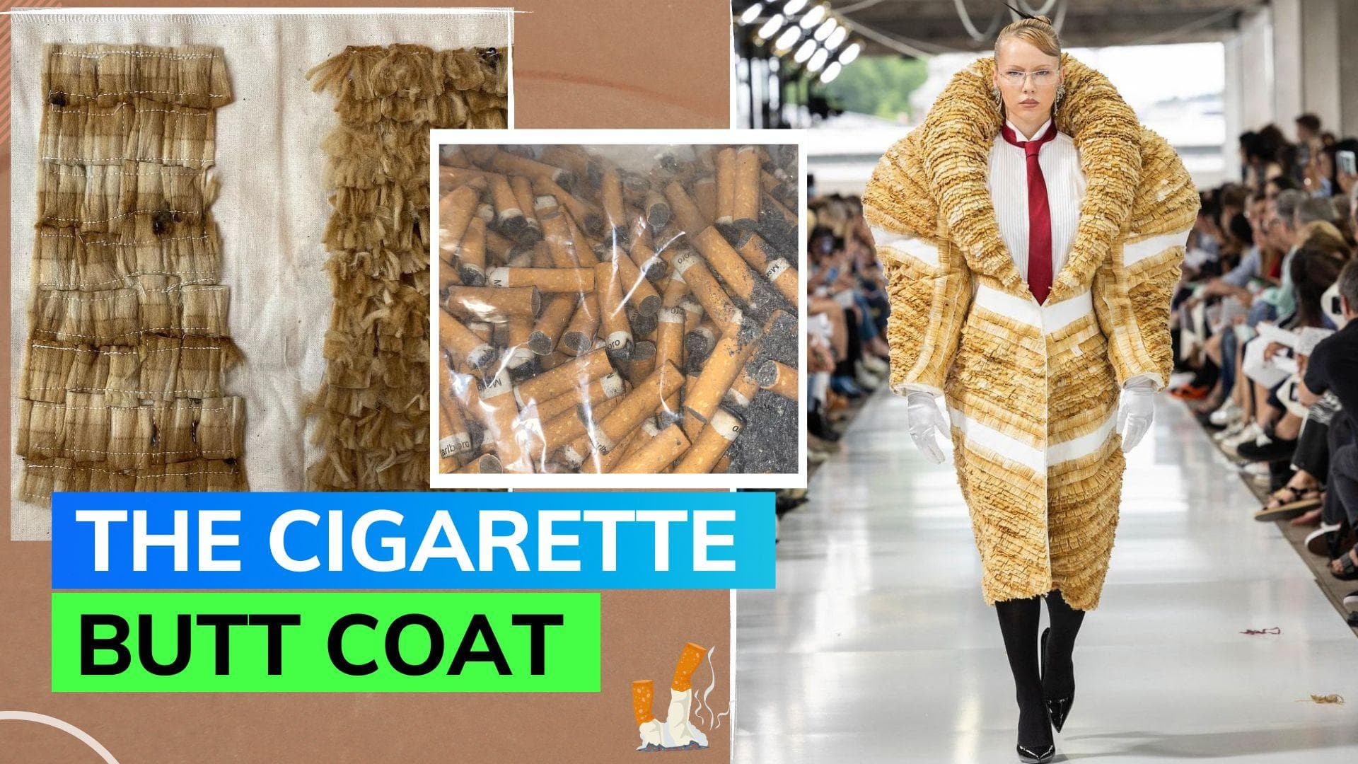 Paris Men's Fashion Week: Students showcase graduate collections; cigarette butts coat steals limelight