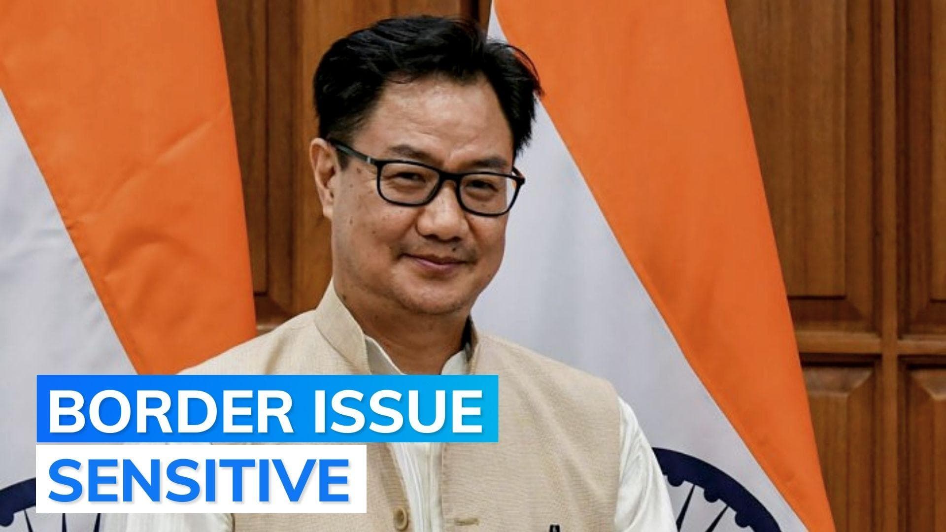 'Not good to rake up sensitive issue politically', Rijiju reacts to Opposition's demand on Tawang debate