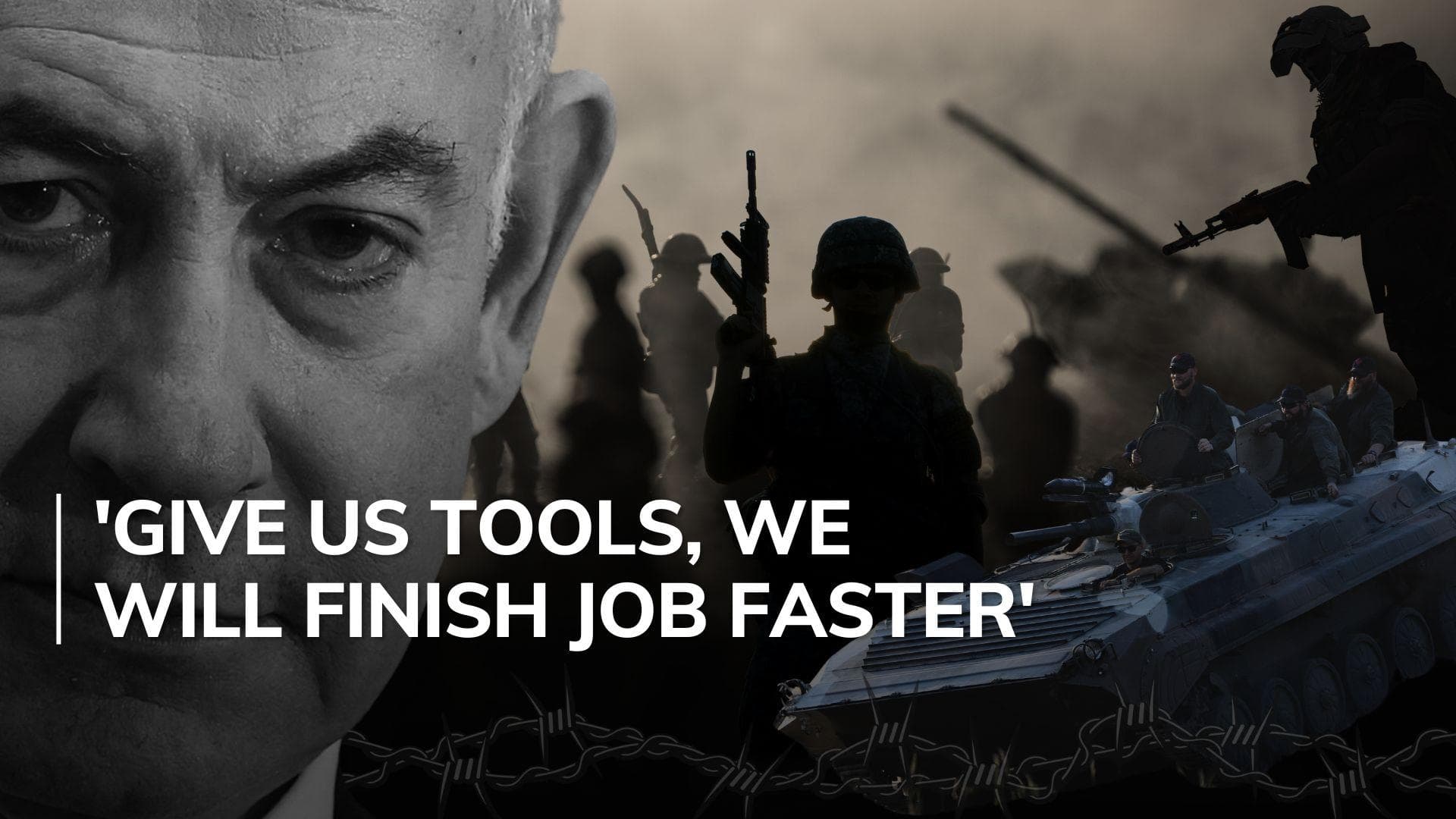 Gaza war: Netanyahu blames US of withholding weapons