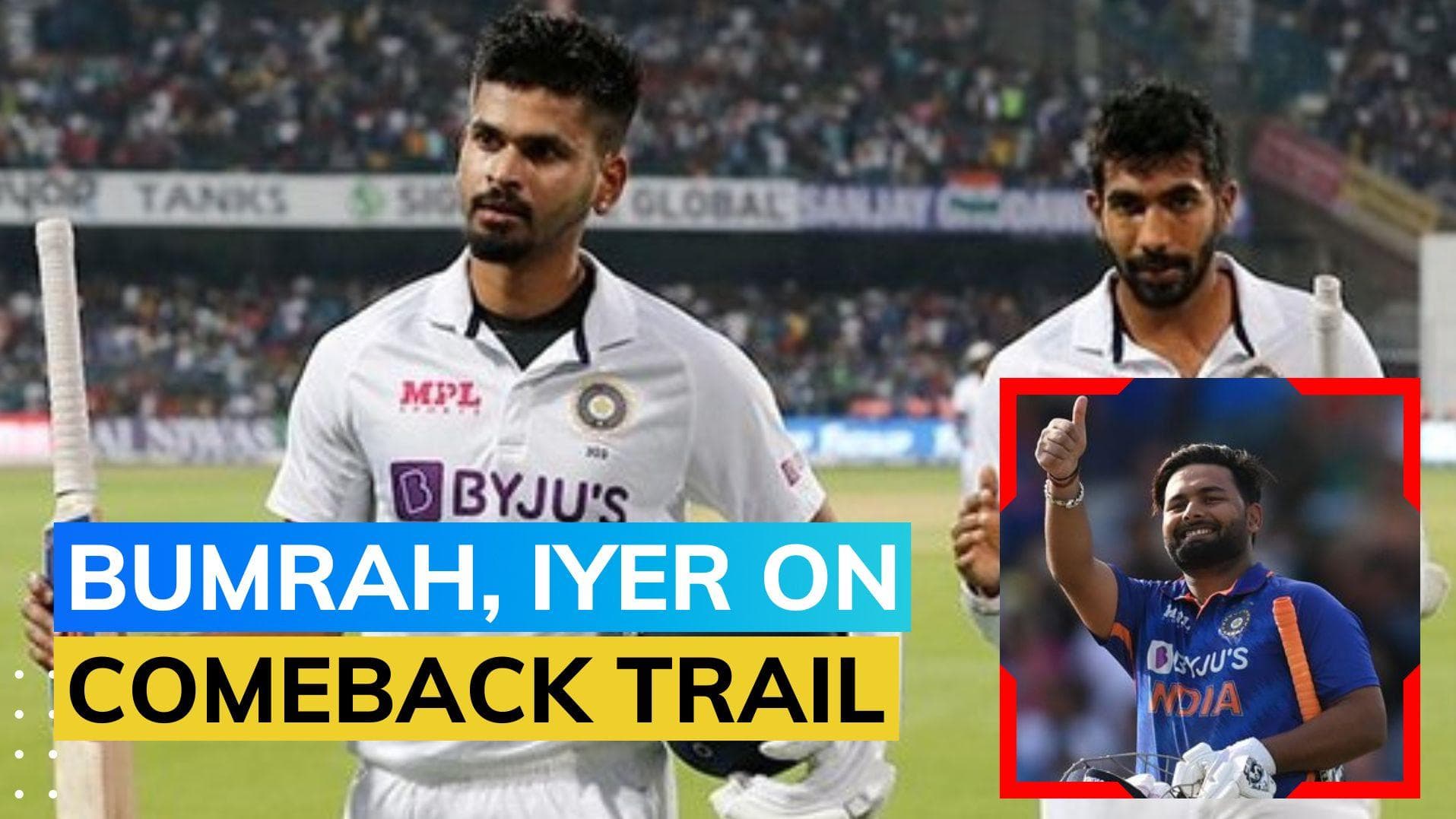 Jasprit Bumrah, Shreyas Iyer targetting Asia Cup return; Rishabh Pant preparing for ODI World Cup