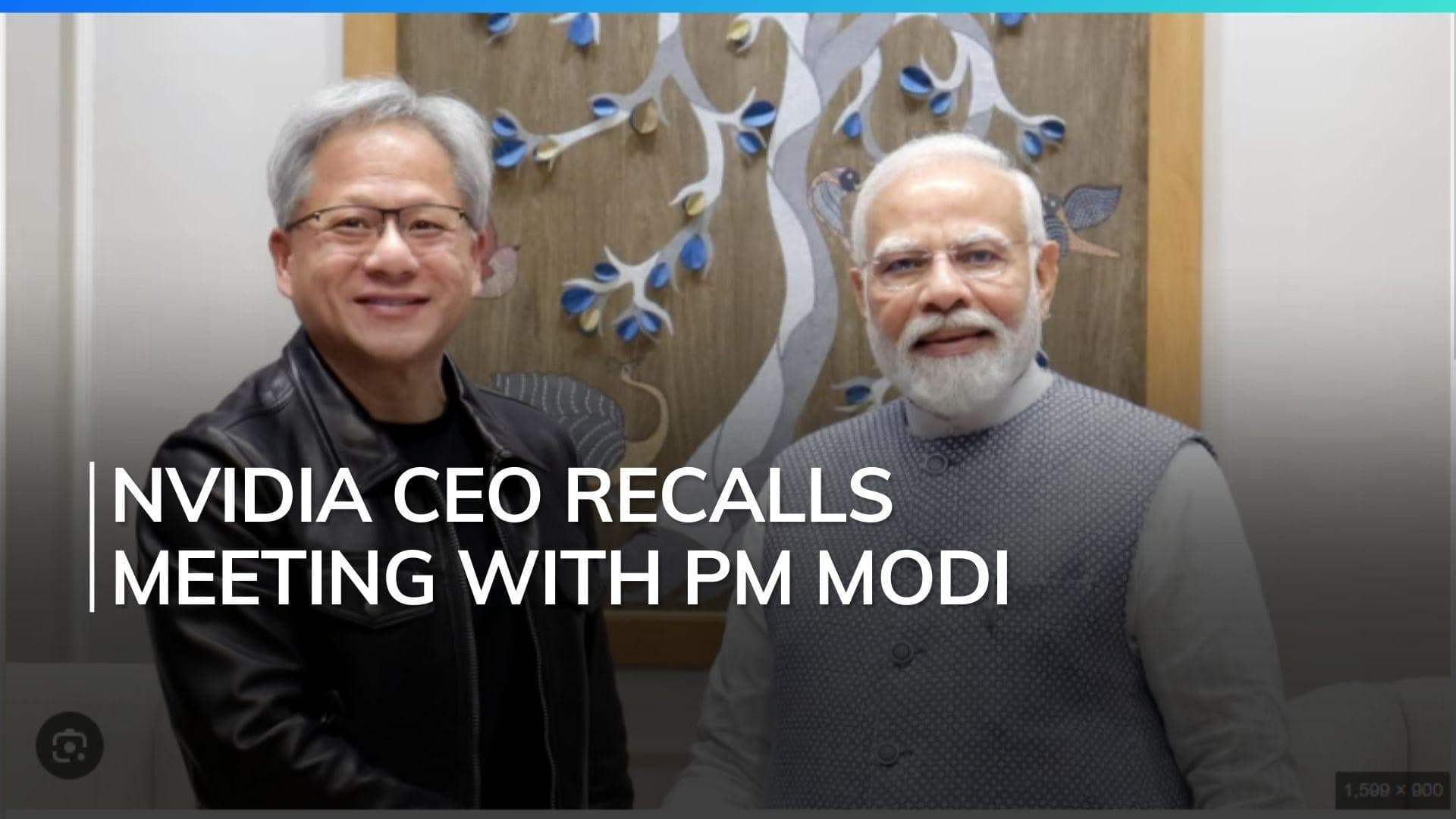 Nvidia CEO Jensen Huang Reveals How Prime Minister Narendra Modi Surprised Him