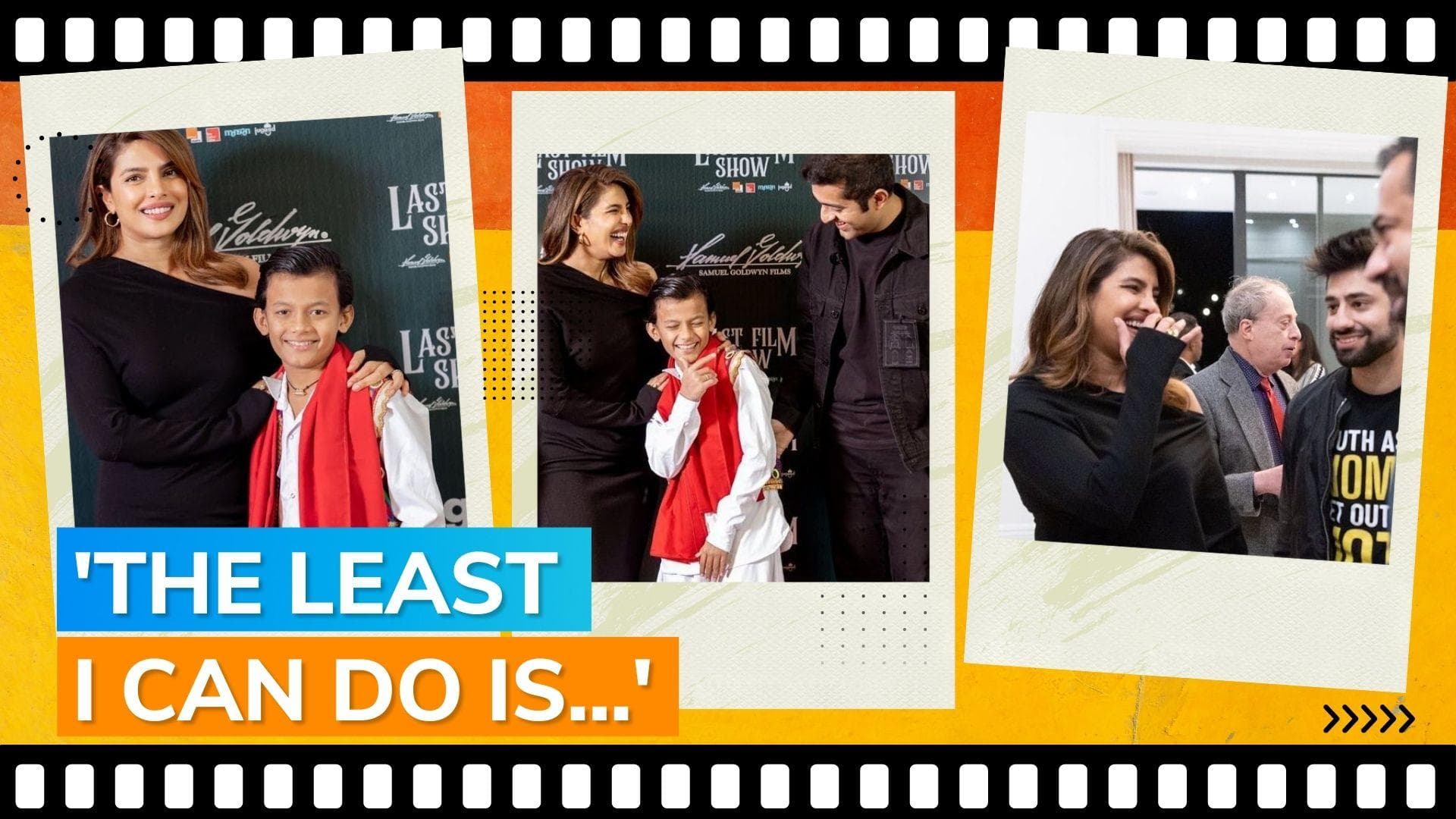 Priyanka Chopra attends ‘The Last Film Show’ screening in LA, wishes team luck for Oscars 2023 