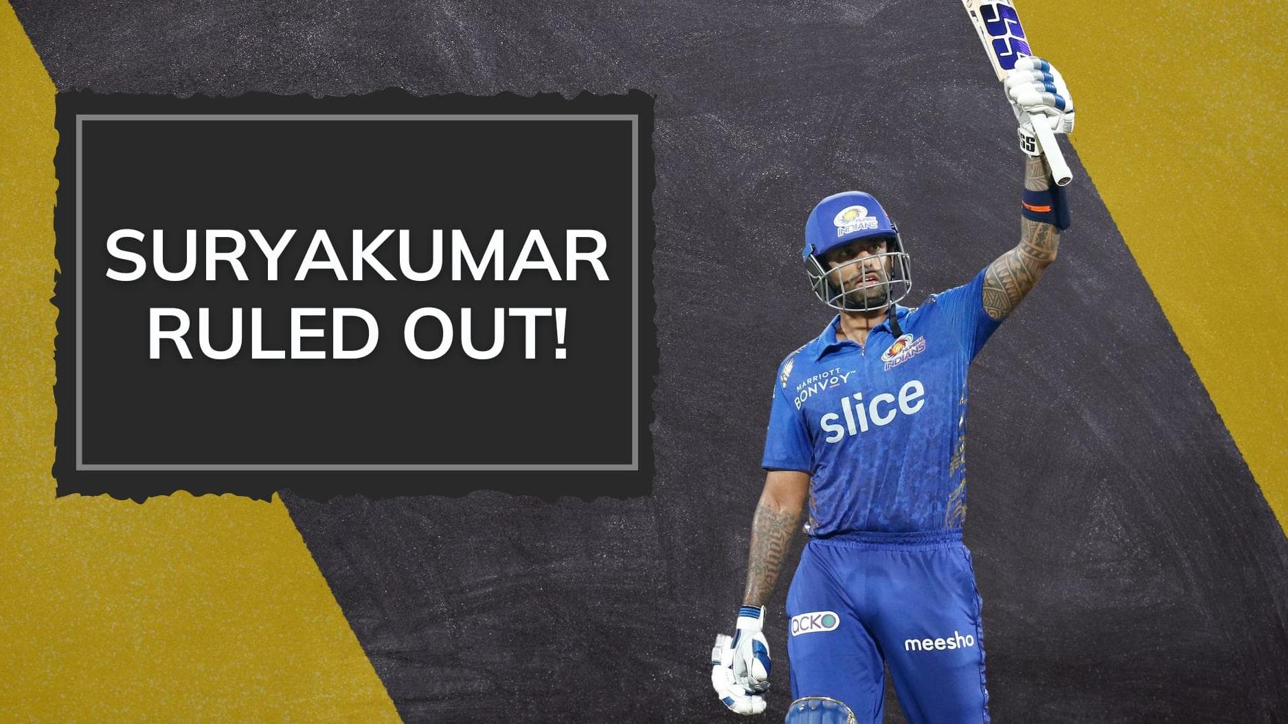 IPL 2022: Major blow for Mumbai Indians, Suryakumar Yadav ruled out of remaining season