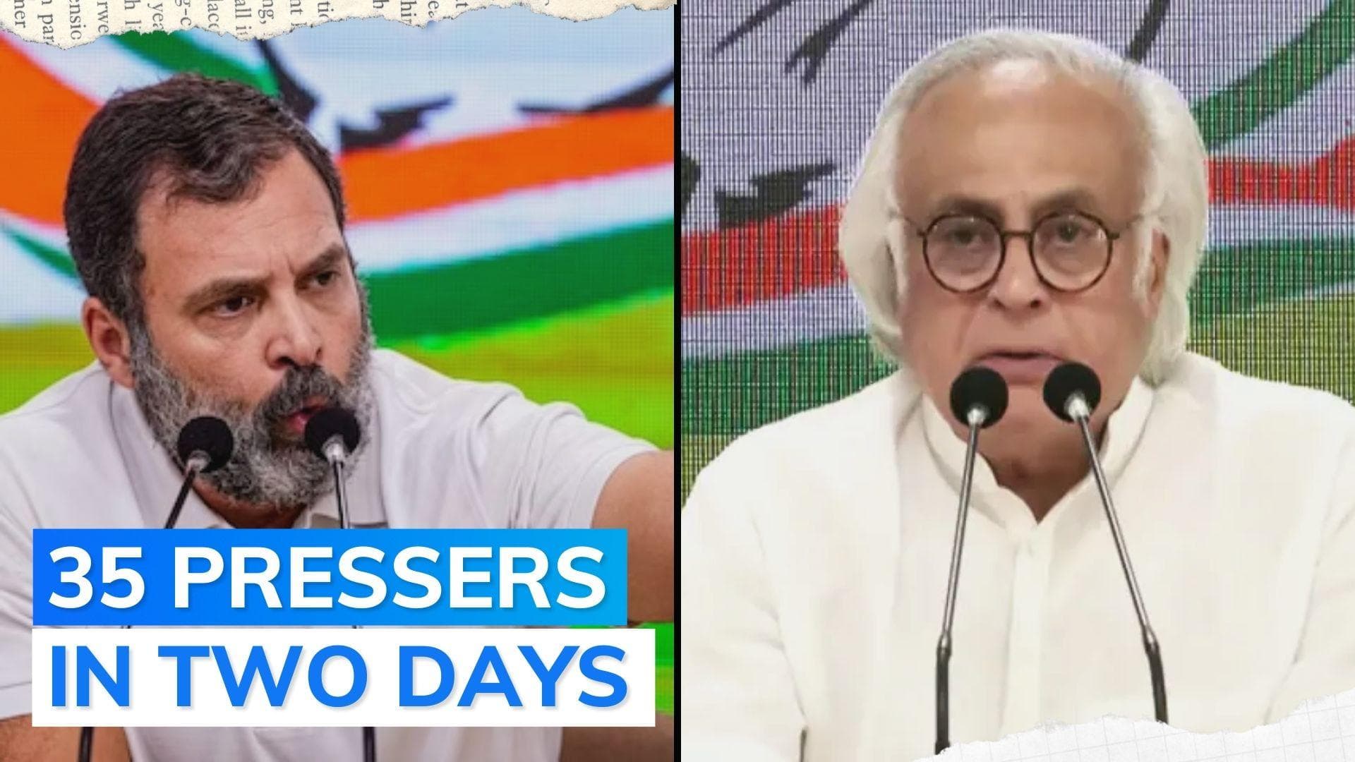 Congress to hold press conferences in 35 cities on 'Democracy Disqualified'