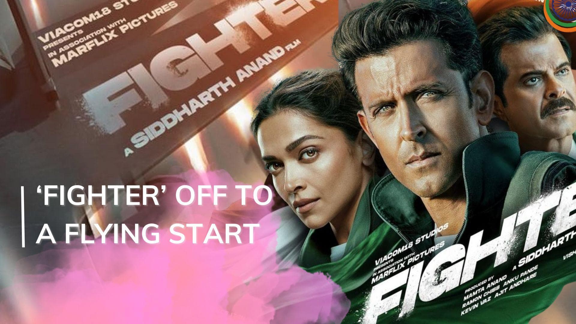 'Fighter' box office collection Day 1: Hrithik Roshan-Deepika Padukone starrer opens at Rs 22 crore