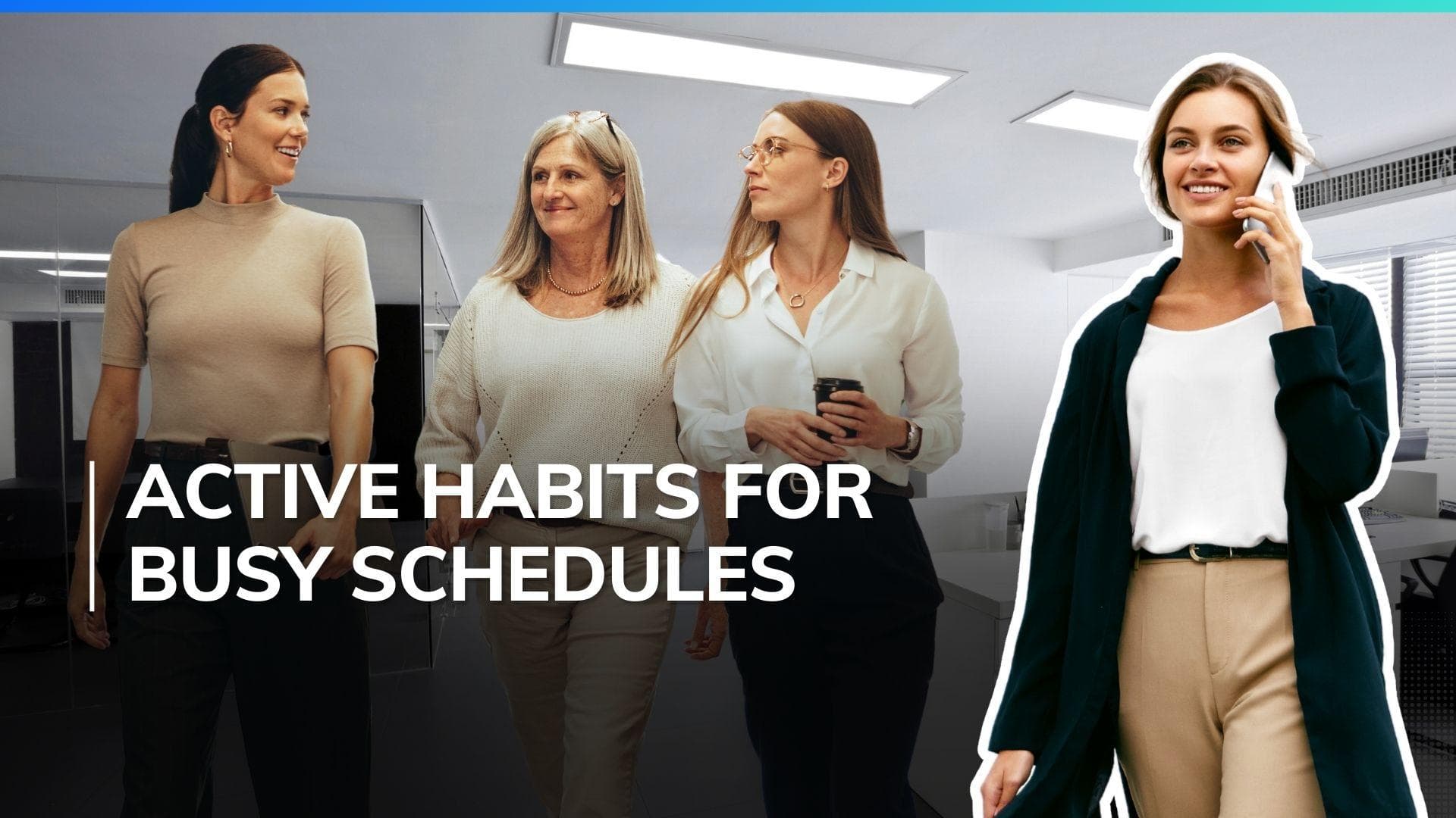 ICMR recommends easy tips on how to stay active in our busy schedule