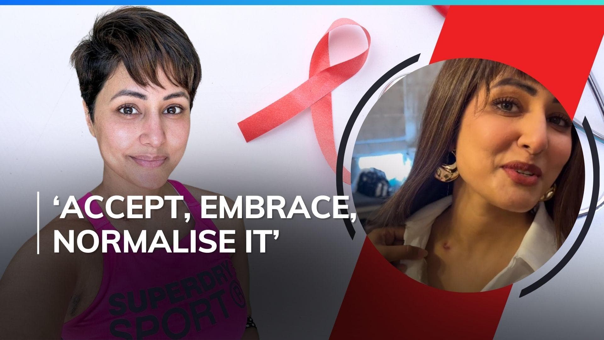 Hina Khan returns to shoot after first chemotherapy: ‘Coz doing what you love is also healing’