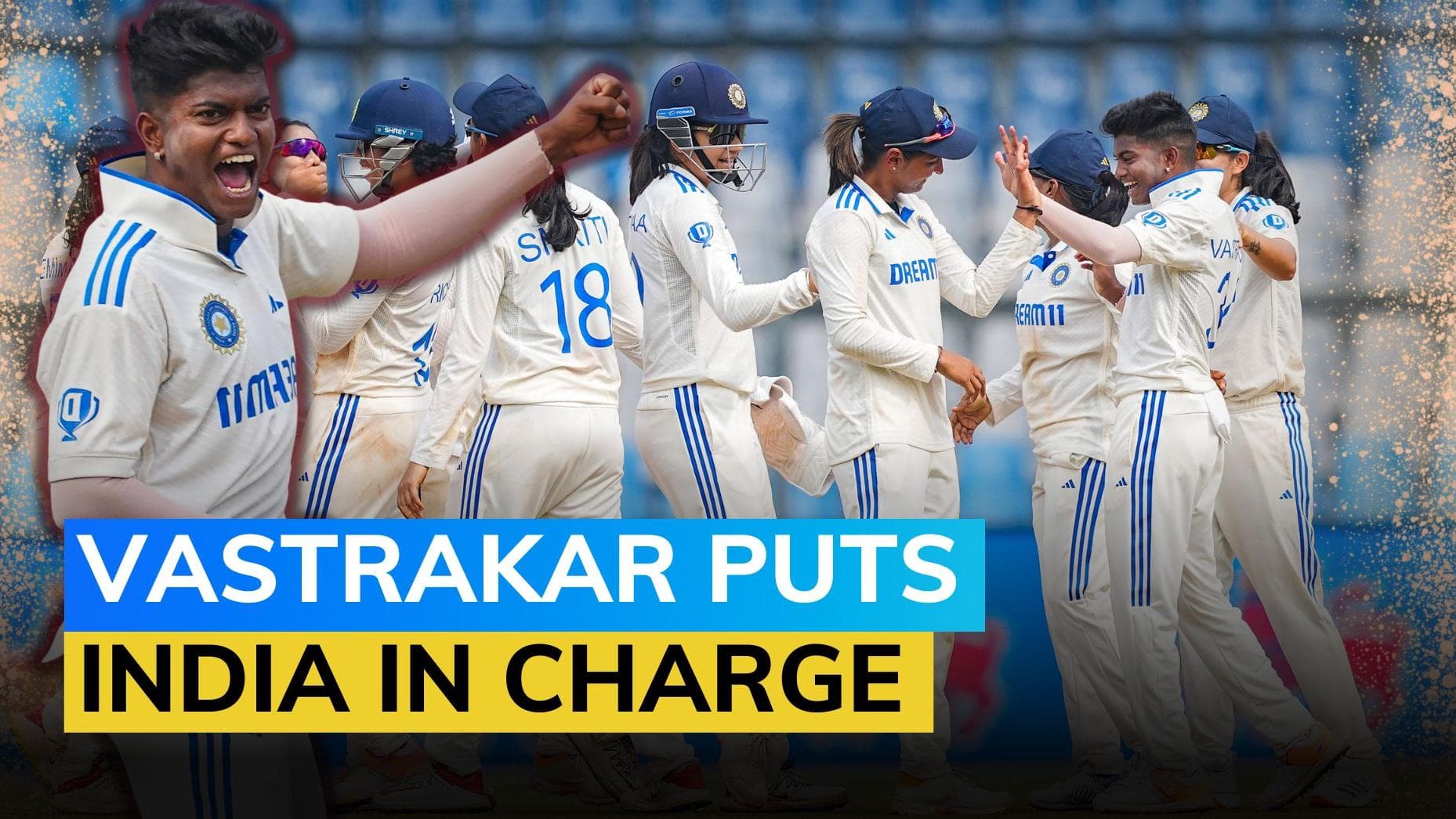 Indian women's team end day 1 on a high, bundle Australia out for 219; Vastrakar takes 4-fer | IND vs AUS