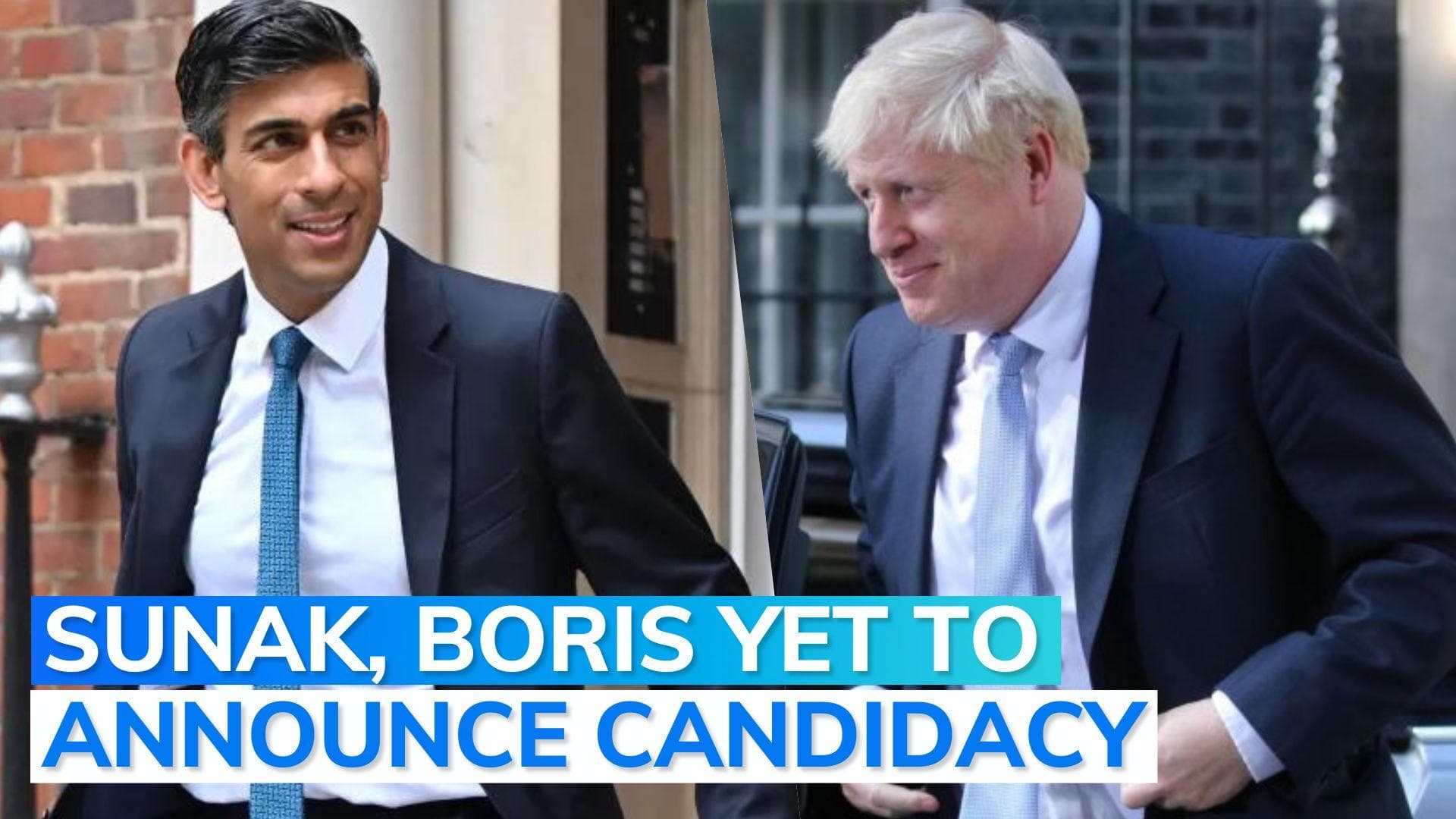Another race for UK PM's post: Rishi Sunak, Boris Johnson camps claim hitting 100 MPs mark