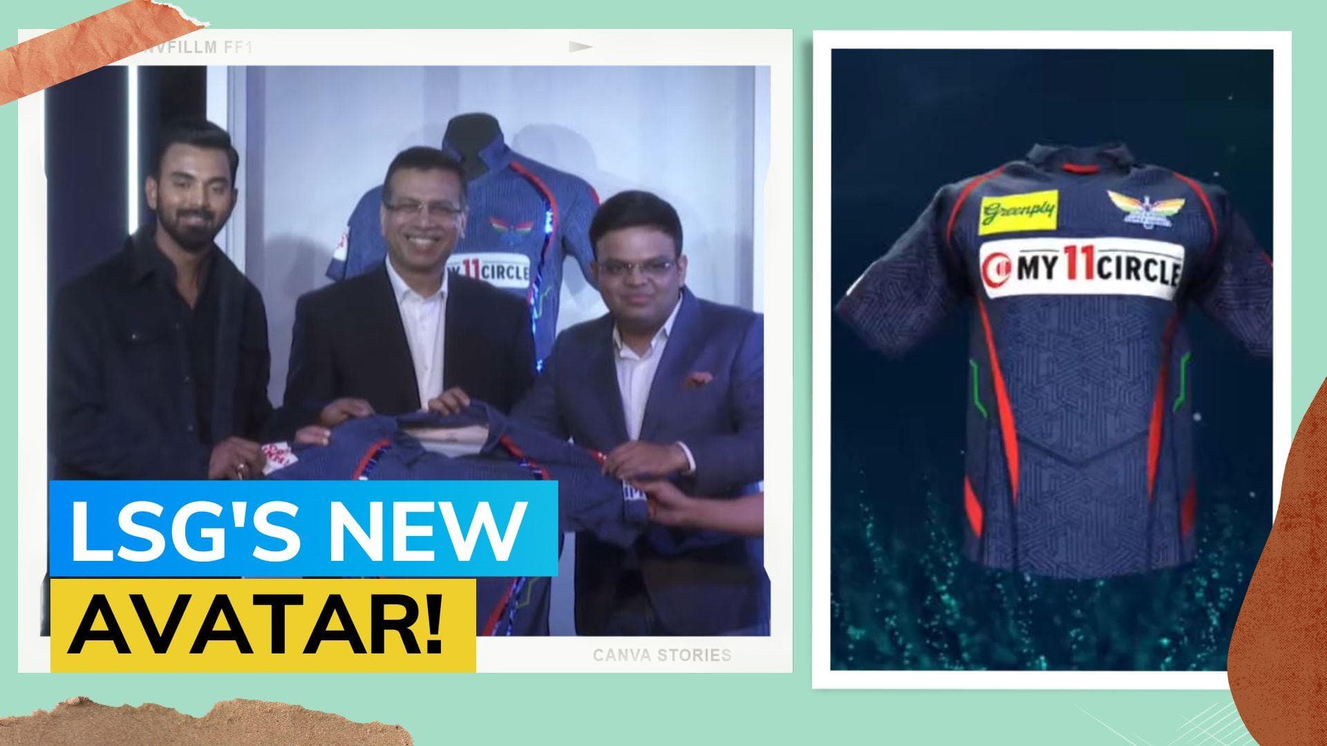 IPL 2023: Lucknow Super Giants reveal new jersey