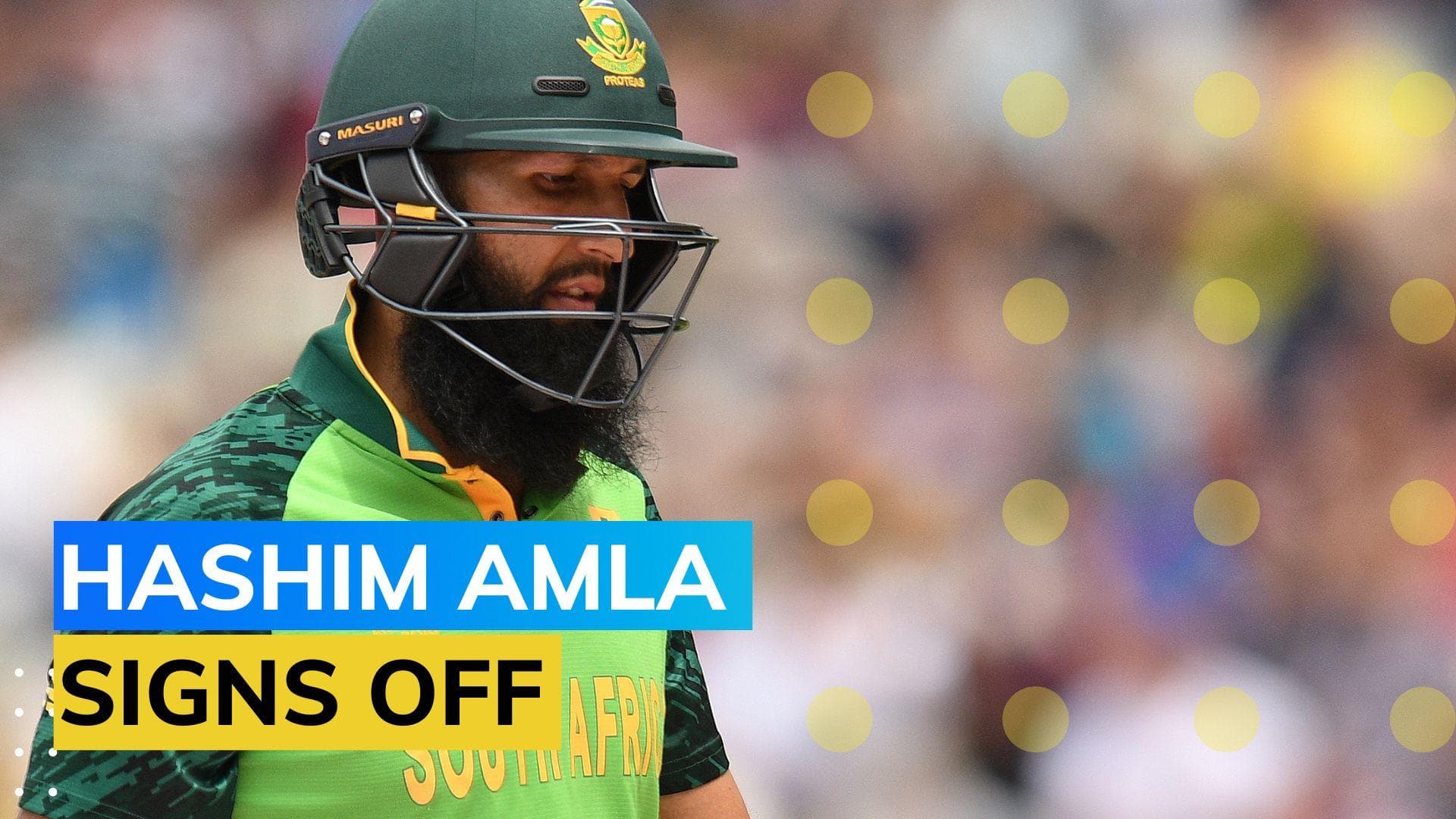 South African great Hashim Amla retires from all forms of cricket
