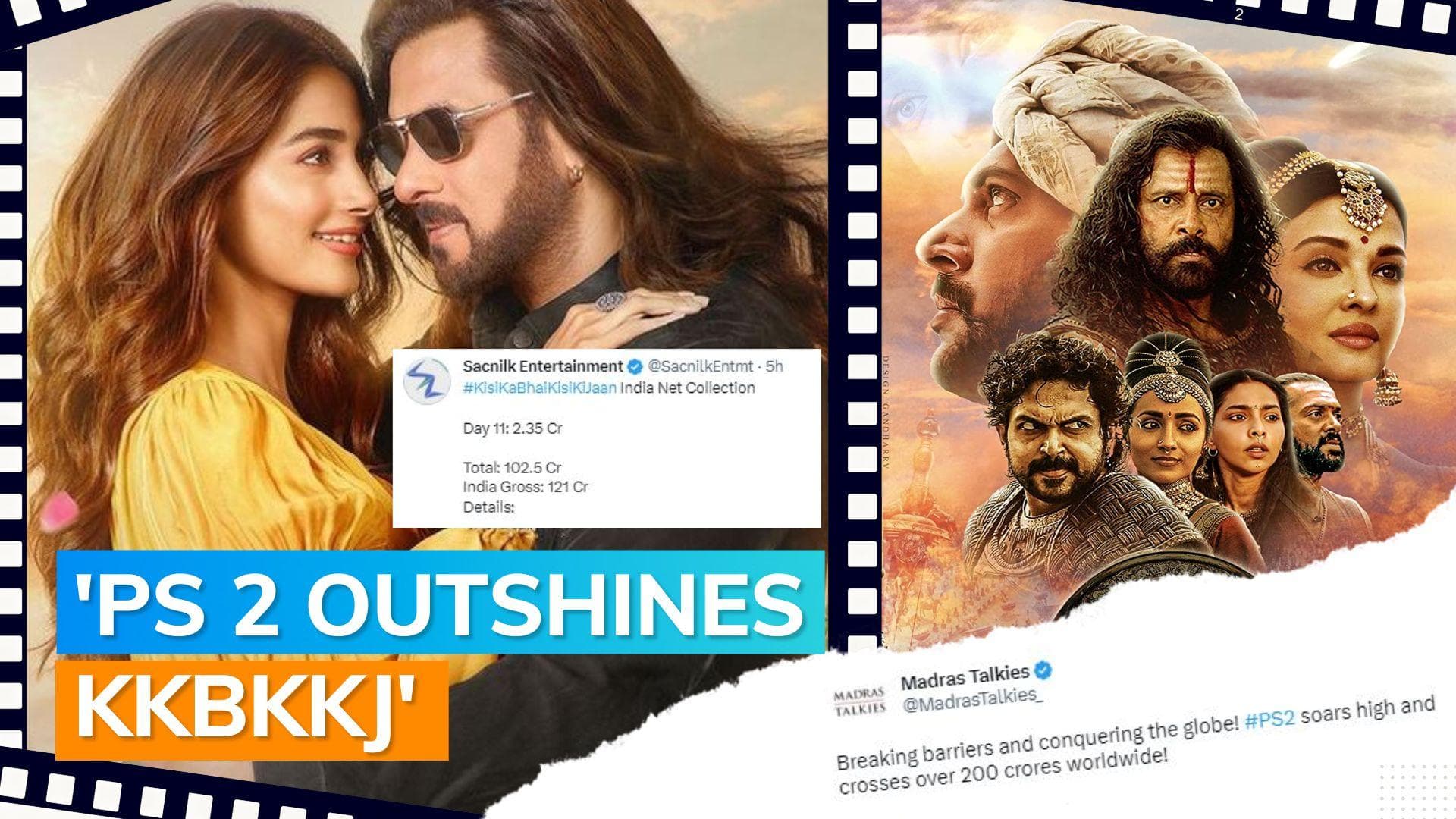 ‘Ponniyin Selvan 2’ crosses Rs 200 crore globally, beats Salman Khan’s ‘Kisi Ka Bhai Kisi Ki Jaan’