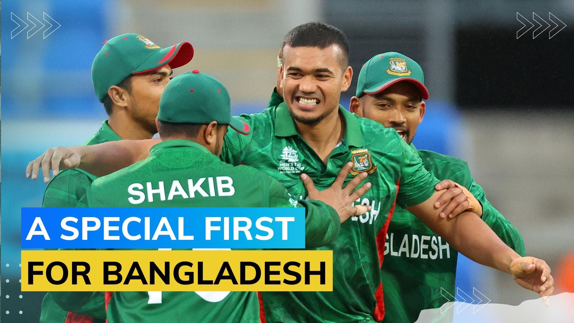 WATCH HIGHLIGHTS! T20 World Cup: Taskin Ahmed shines as Bangladesh beat Netherlands by 9 runs