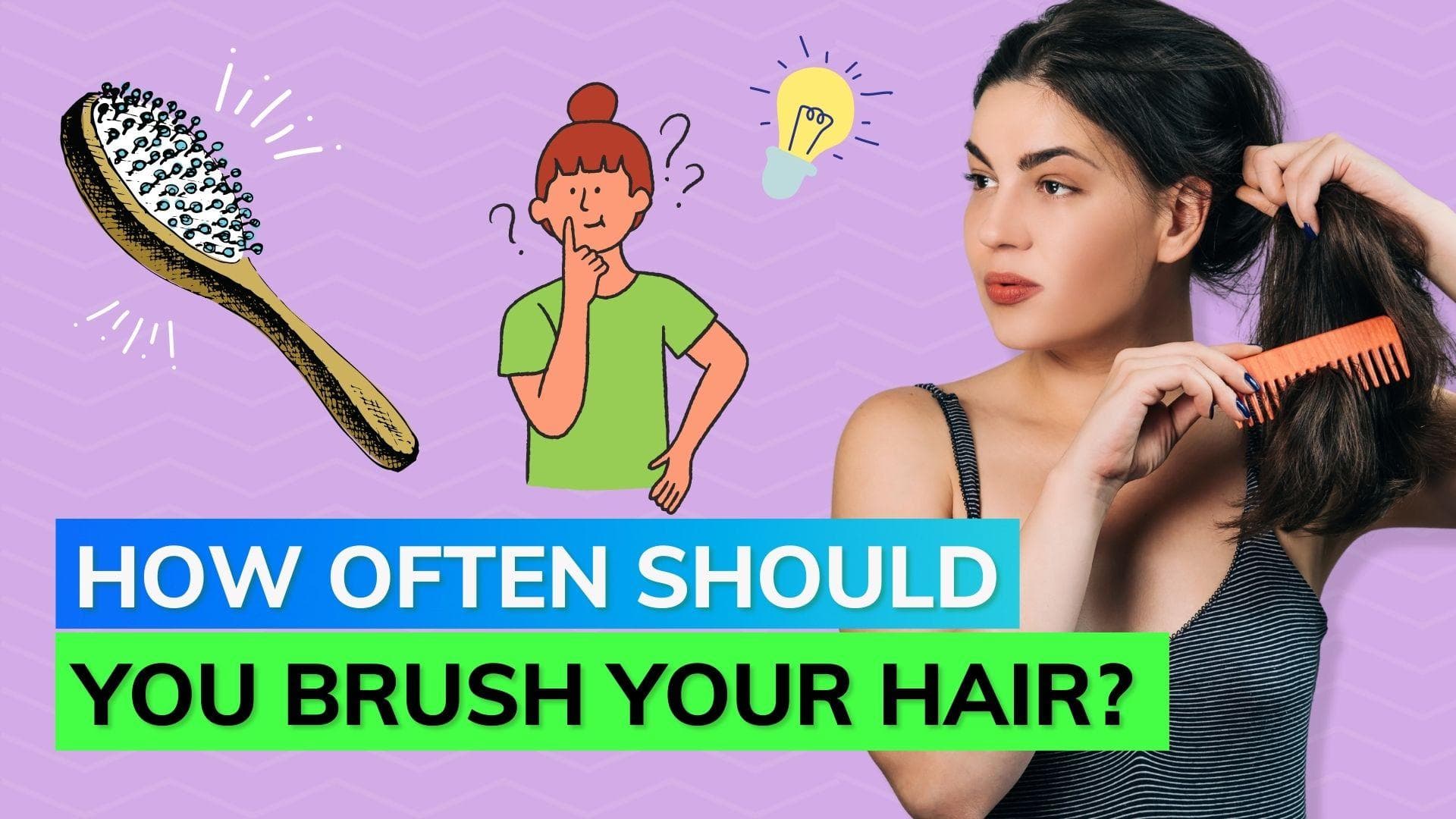 Brushing your hair too much? Stop at once; know how often you should do it